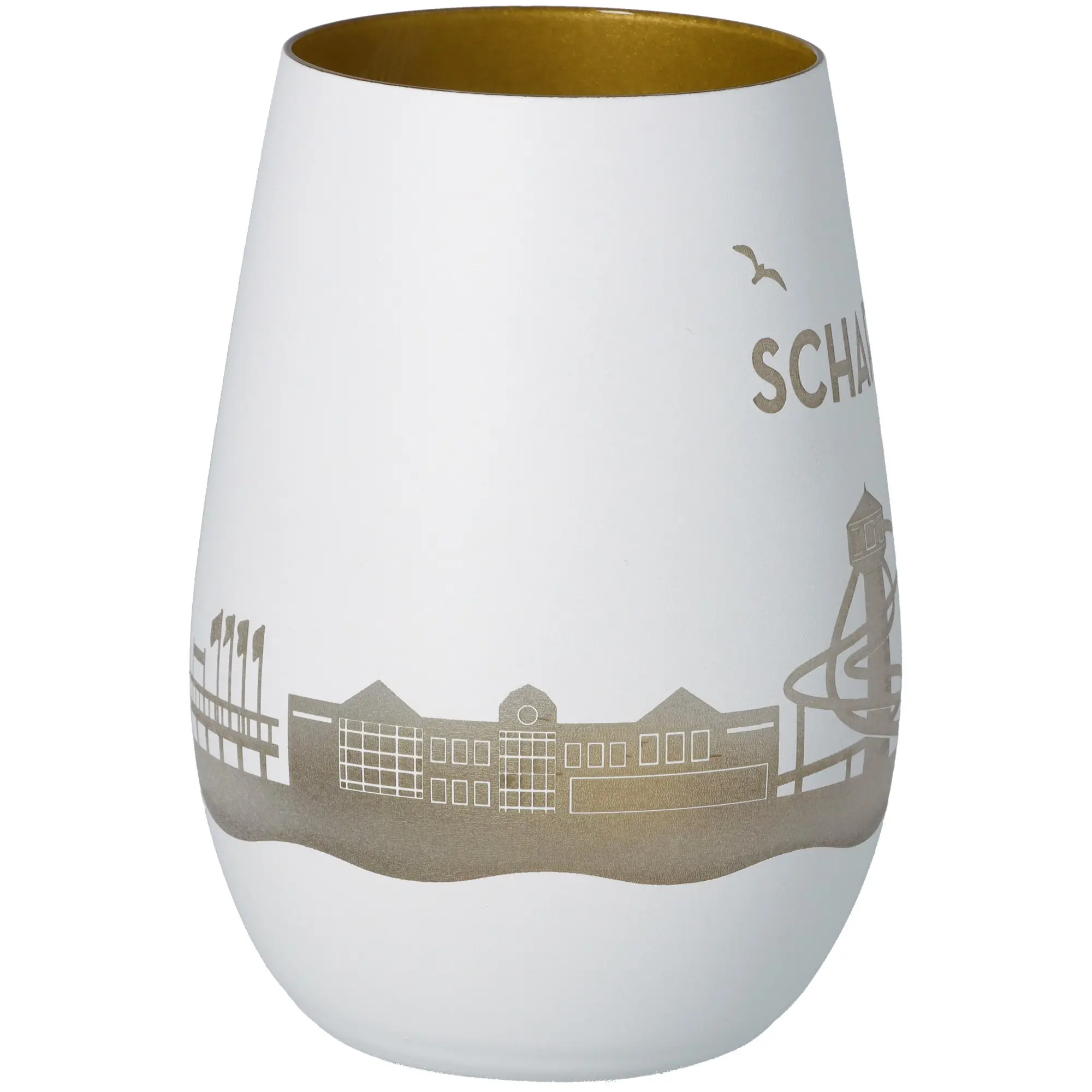 Windlicht Skyline Scharbeutz
