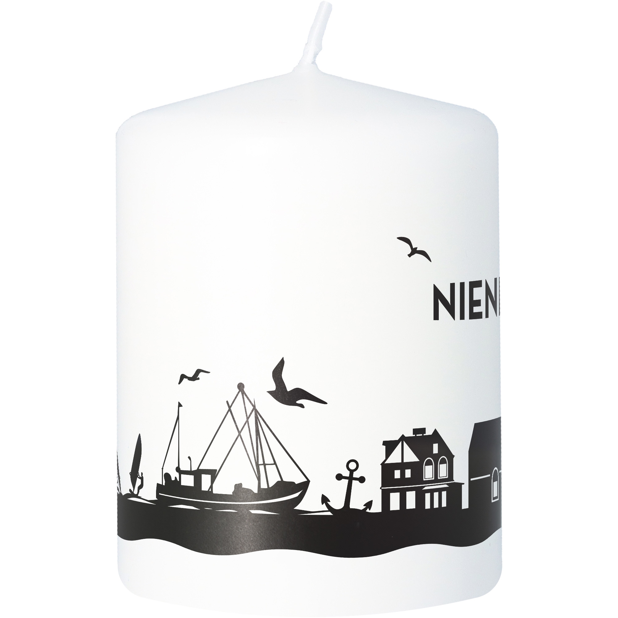 Stumpenkerze Skyline Niendorf