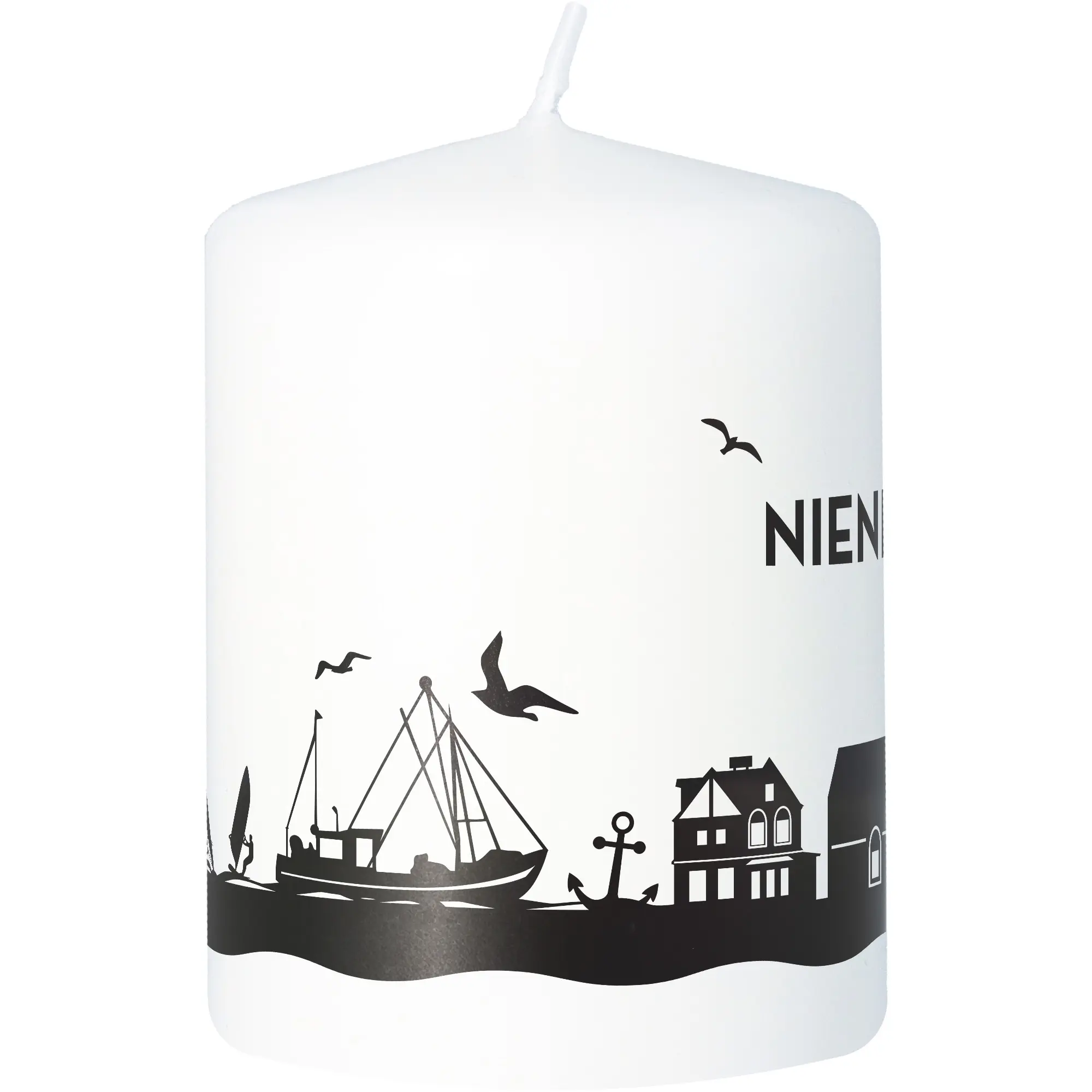Stumpenkerze Skyline Niendorf