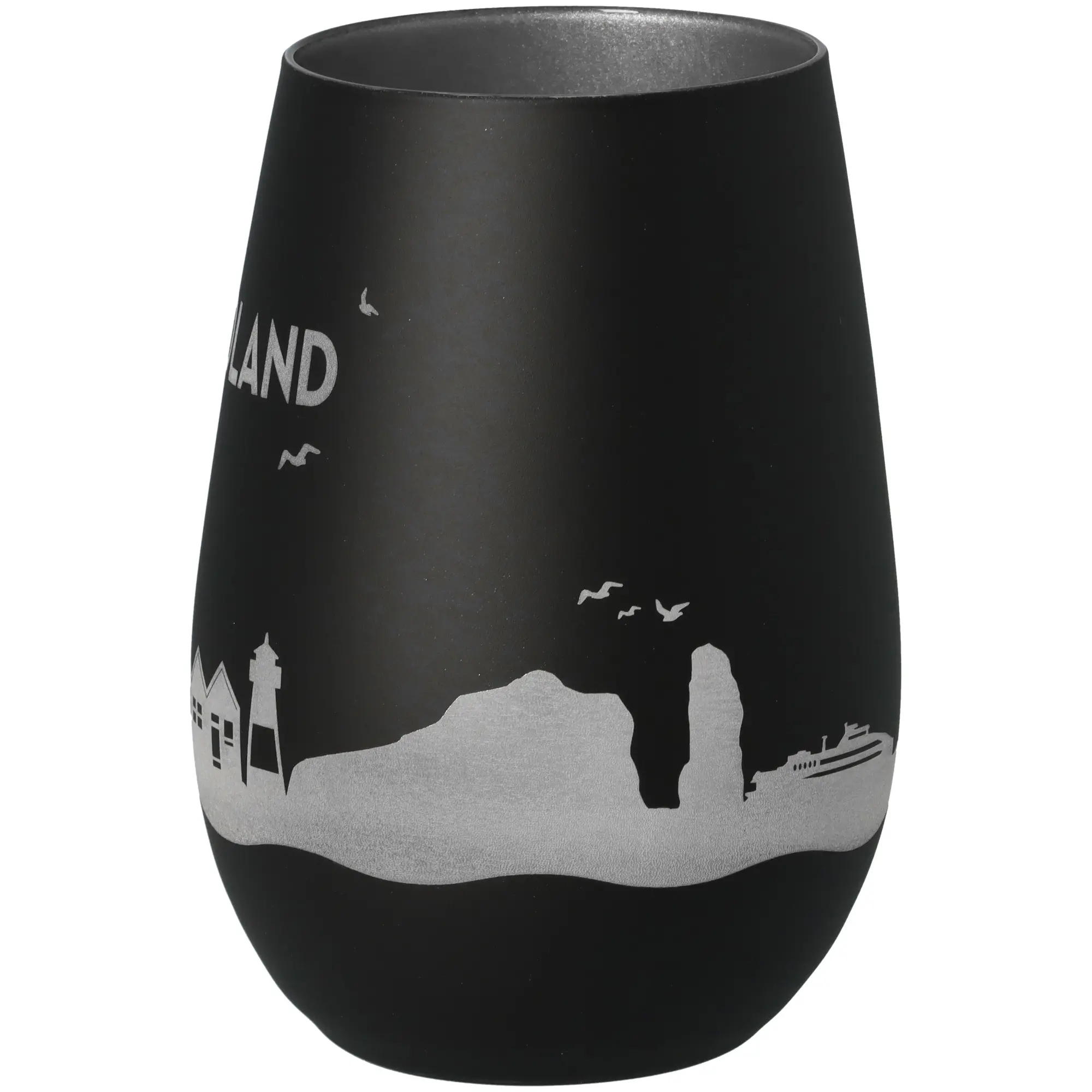 Windlicht Skyline Helgoland