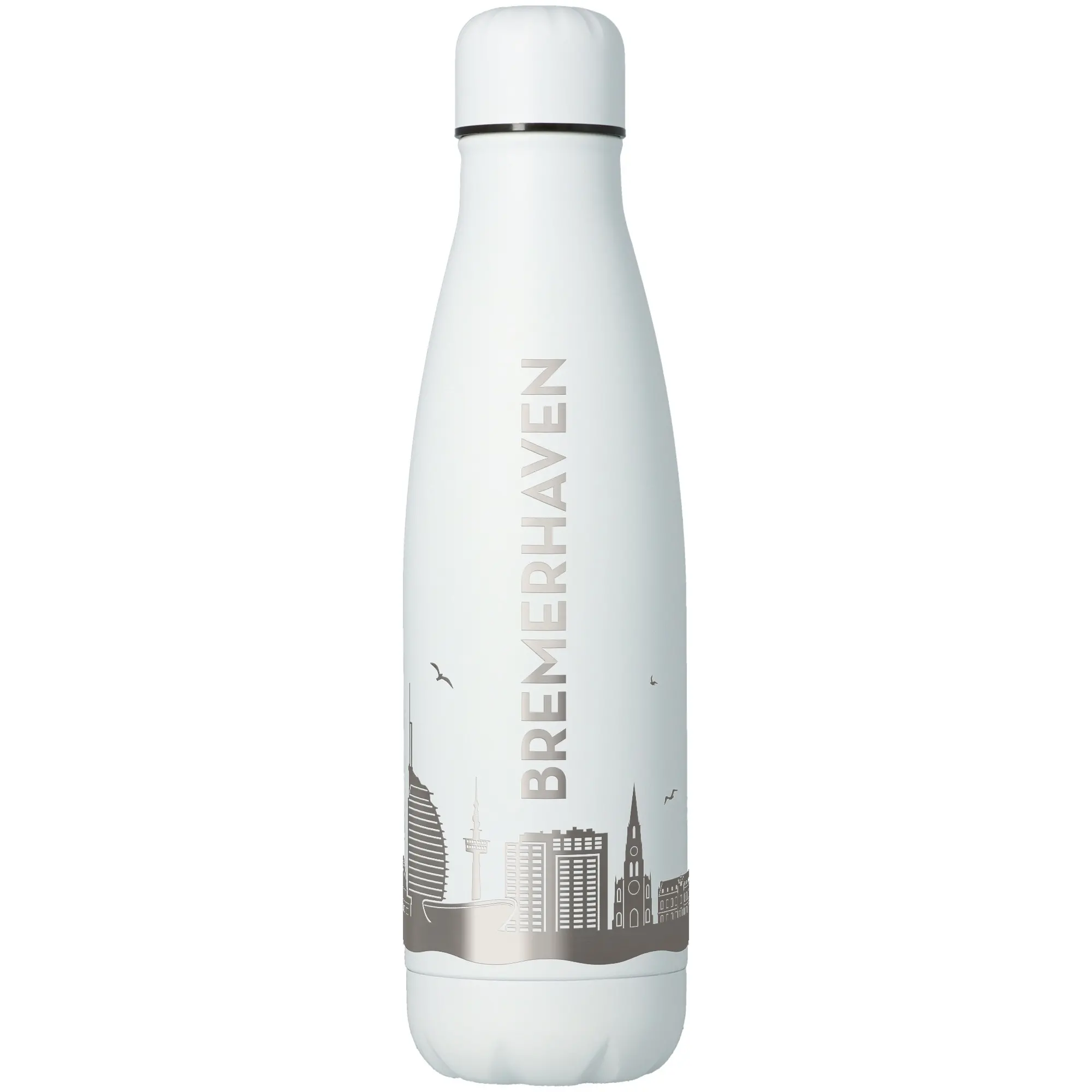 Trinkflasche Skyline Bremerhaven