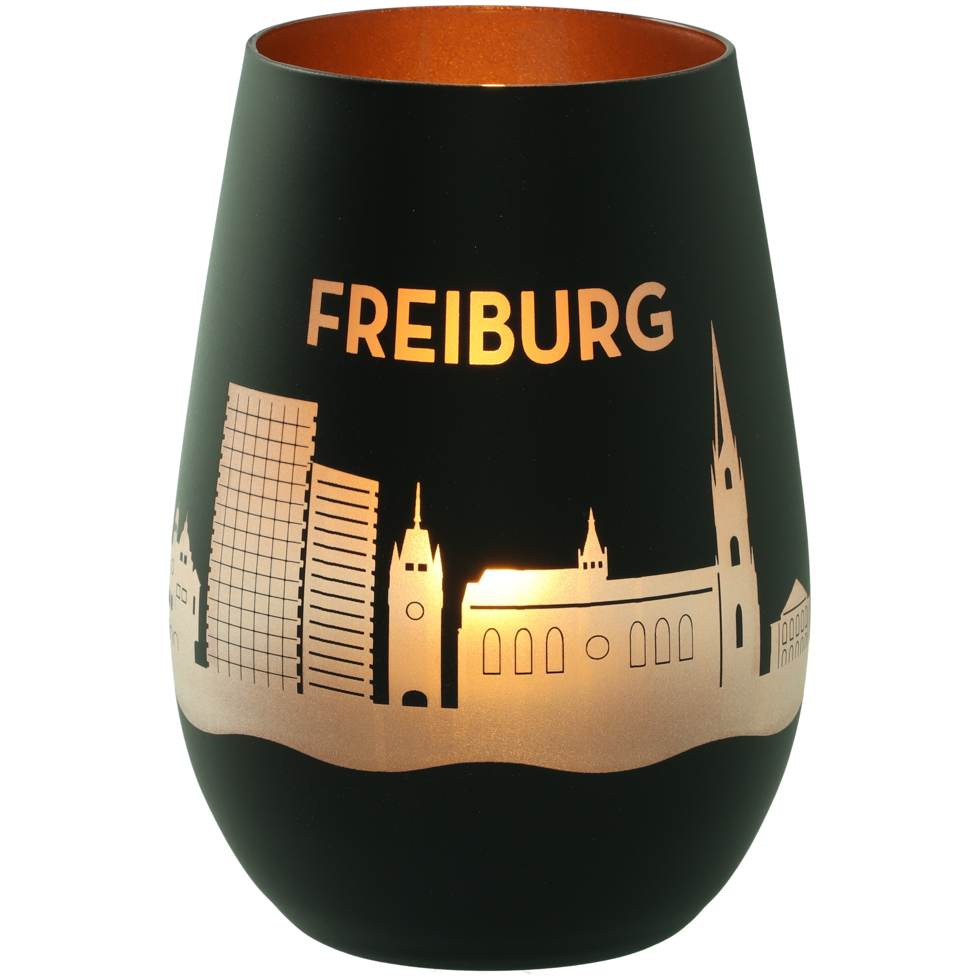 Windlicht Skyline Freiburg Windlicht Skyline Freiburg