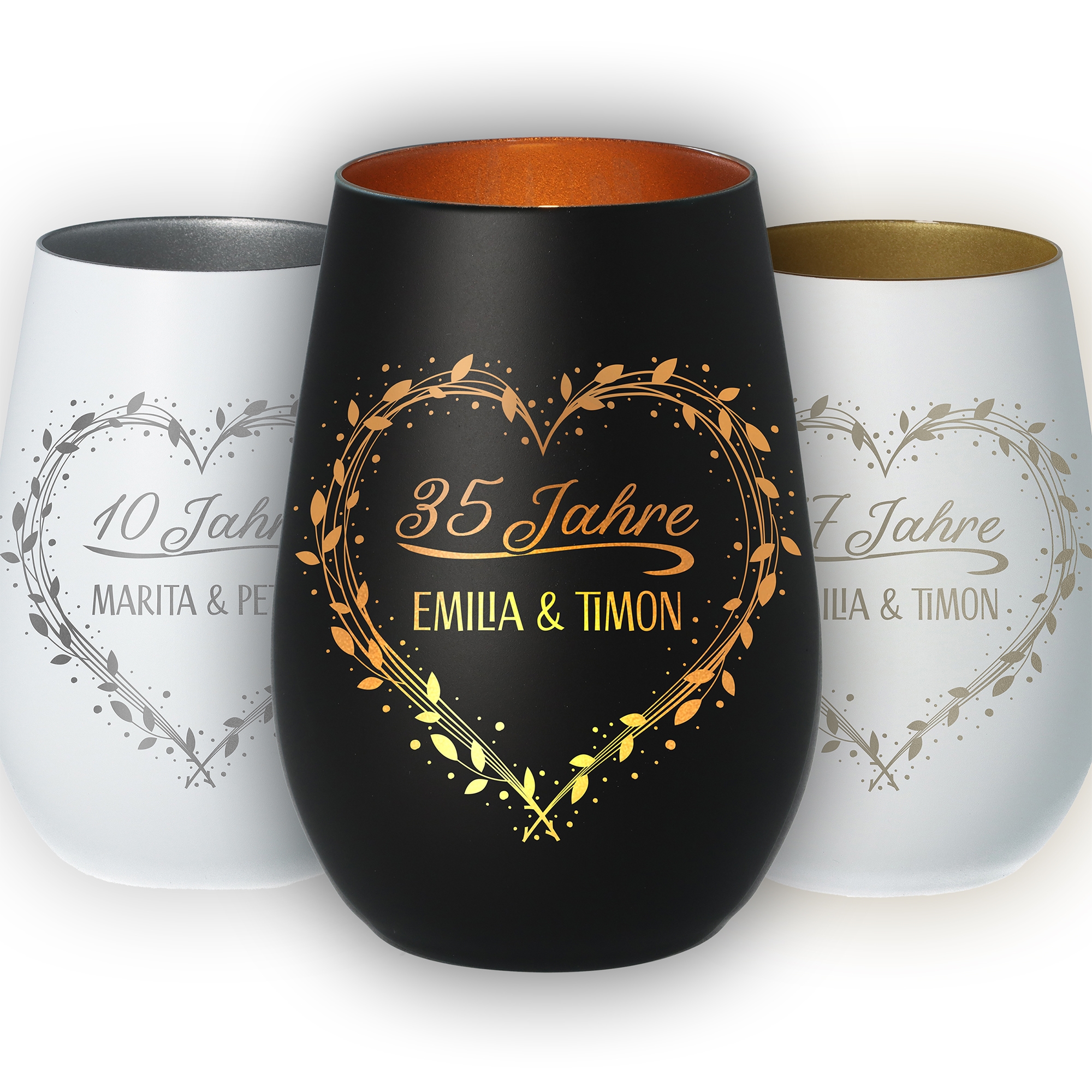 Windlicht "Jubiläum" Krug, Töpferei, Glas, Tasse, Vase