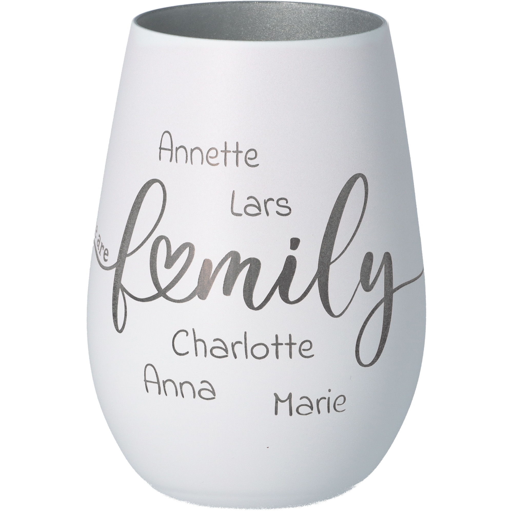 Windlicht "We Are Family"