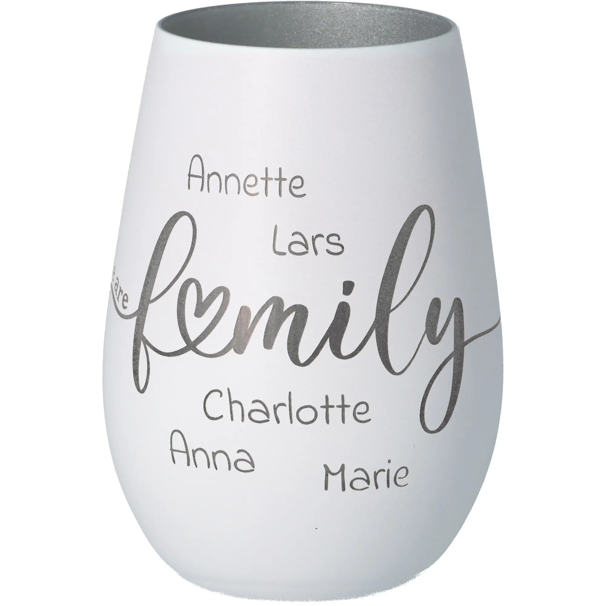 Windlicht "We Are Family"