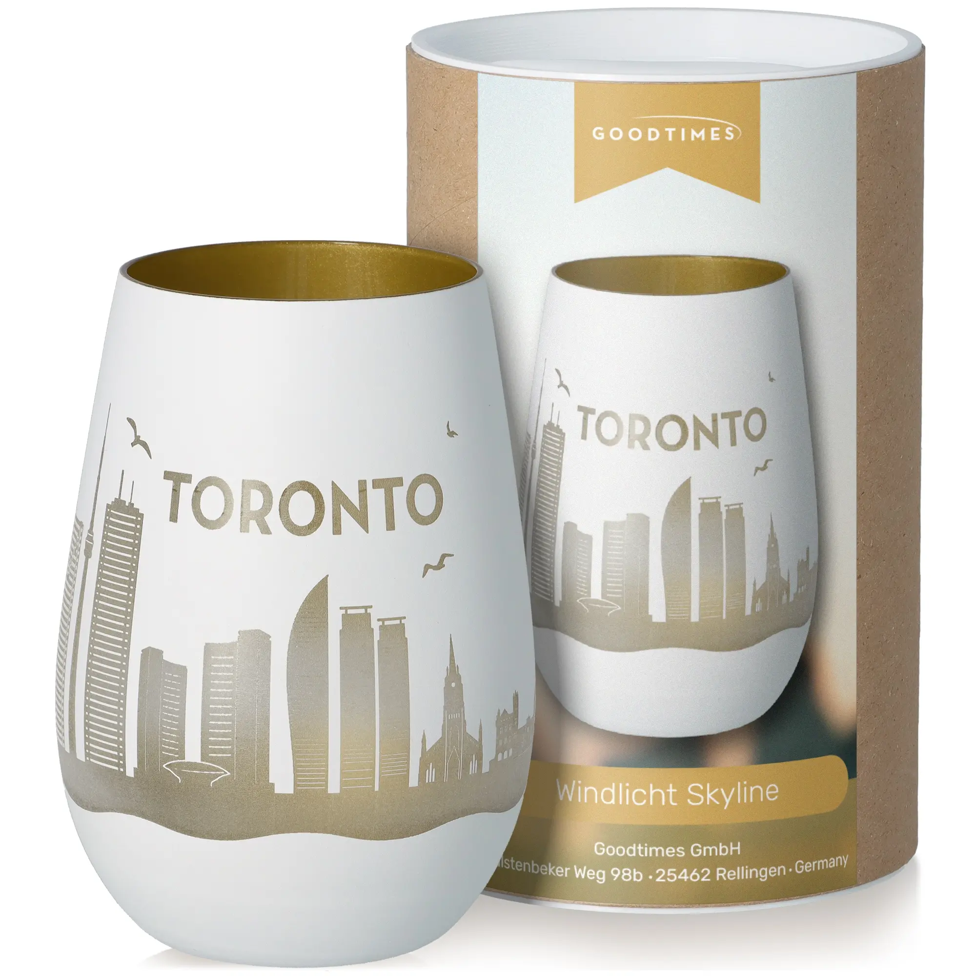 glas, stemless, windlich,  skyline, toronto