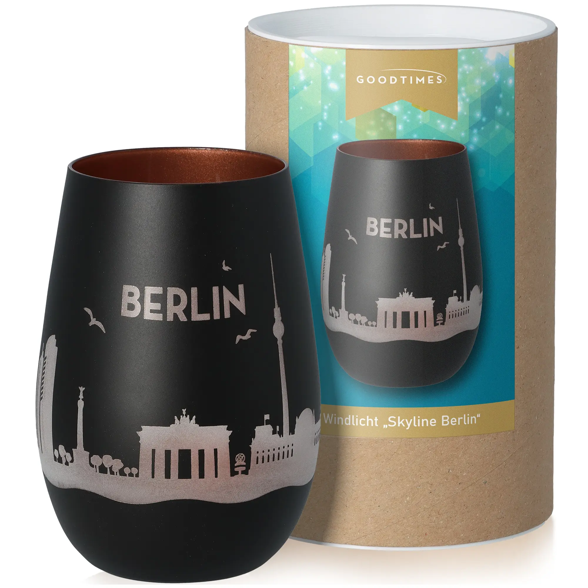 Windlicht Skyline Berlin