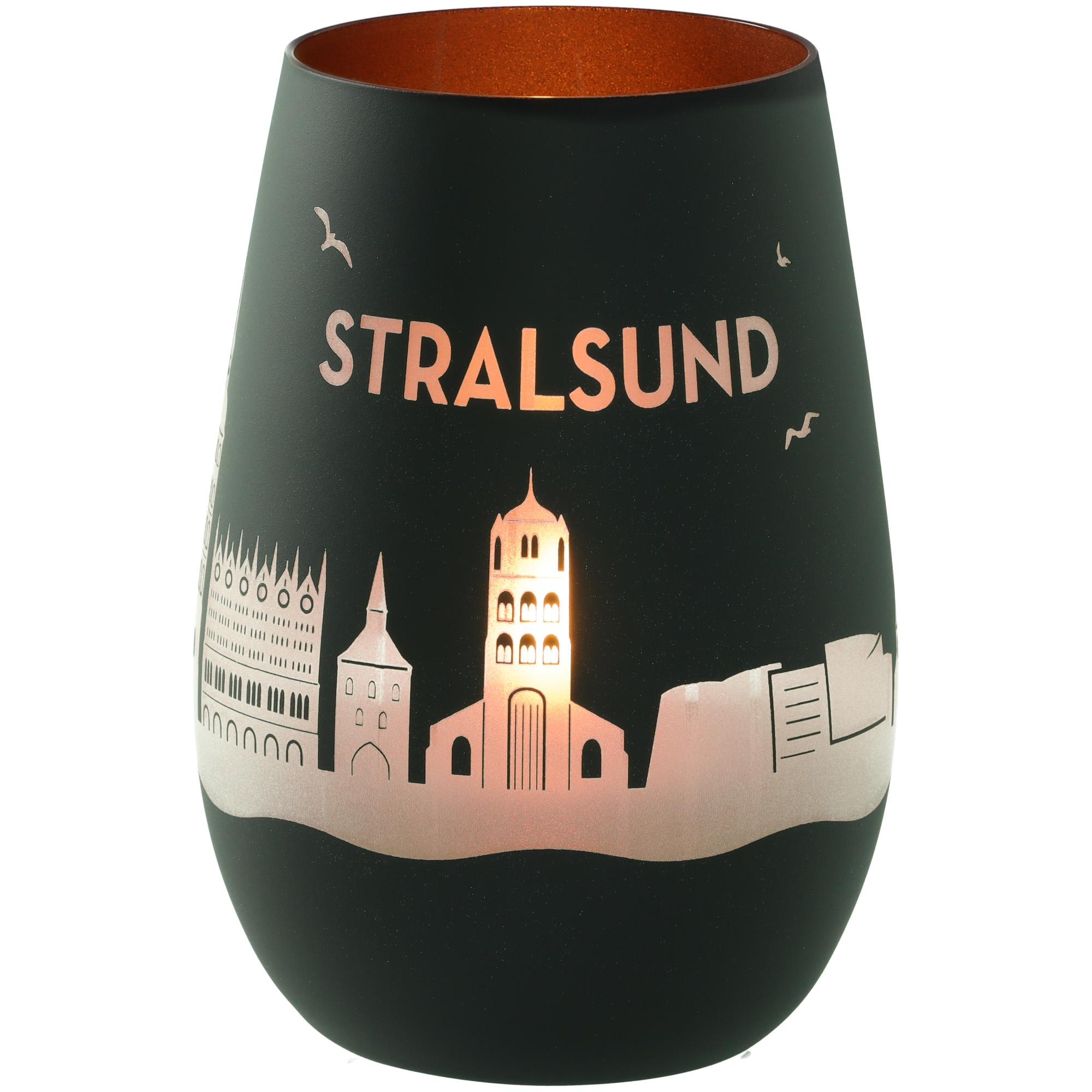 Windlicht Skyline Stralsund Windlicht Skyline Stralsund
