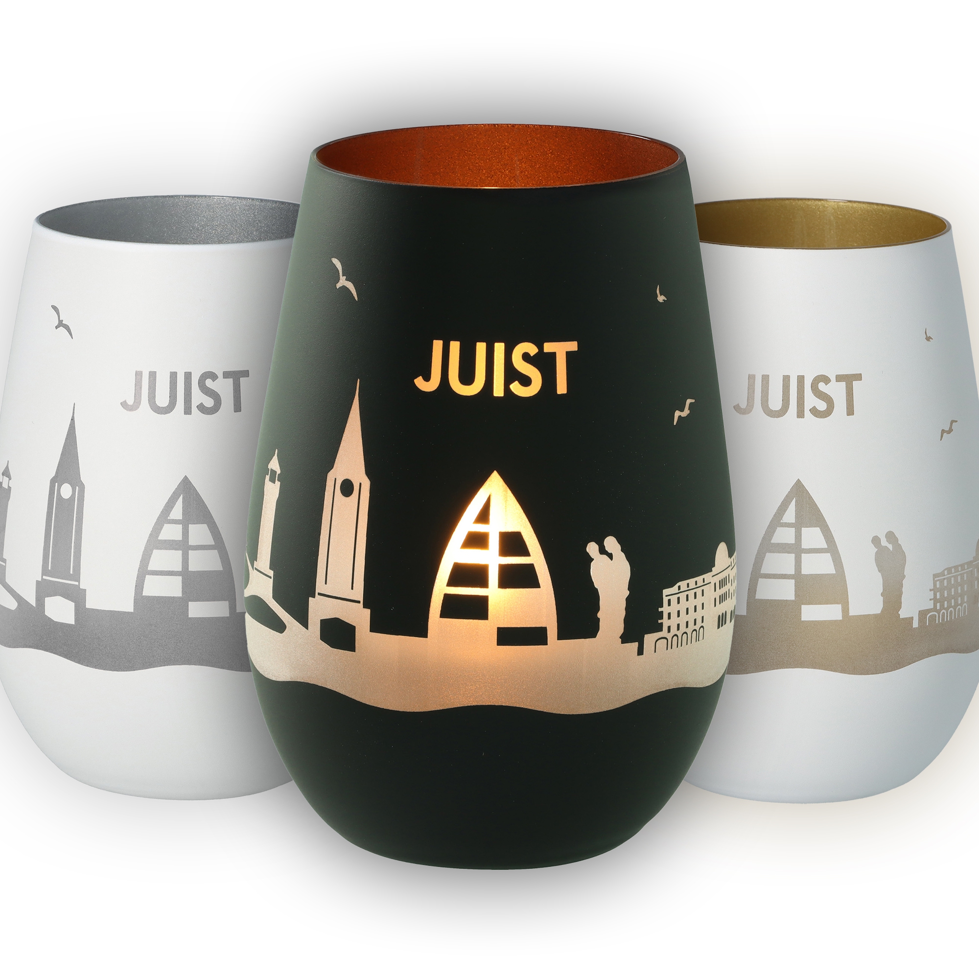 Windlicht Skyline Juist Windlicht Skyline Juist