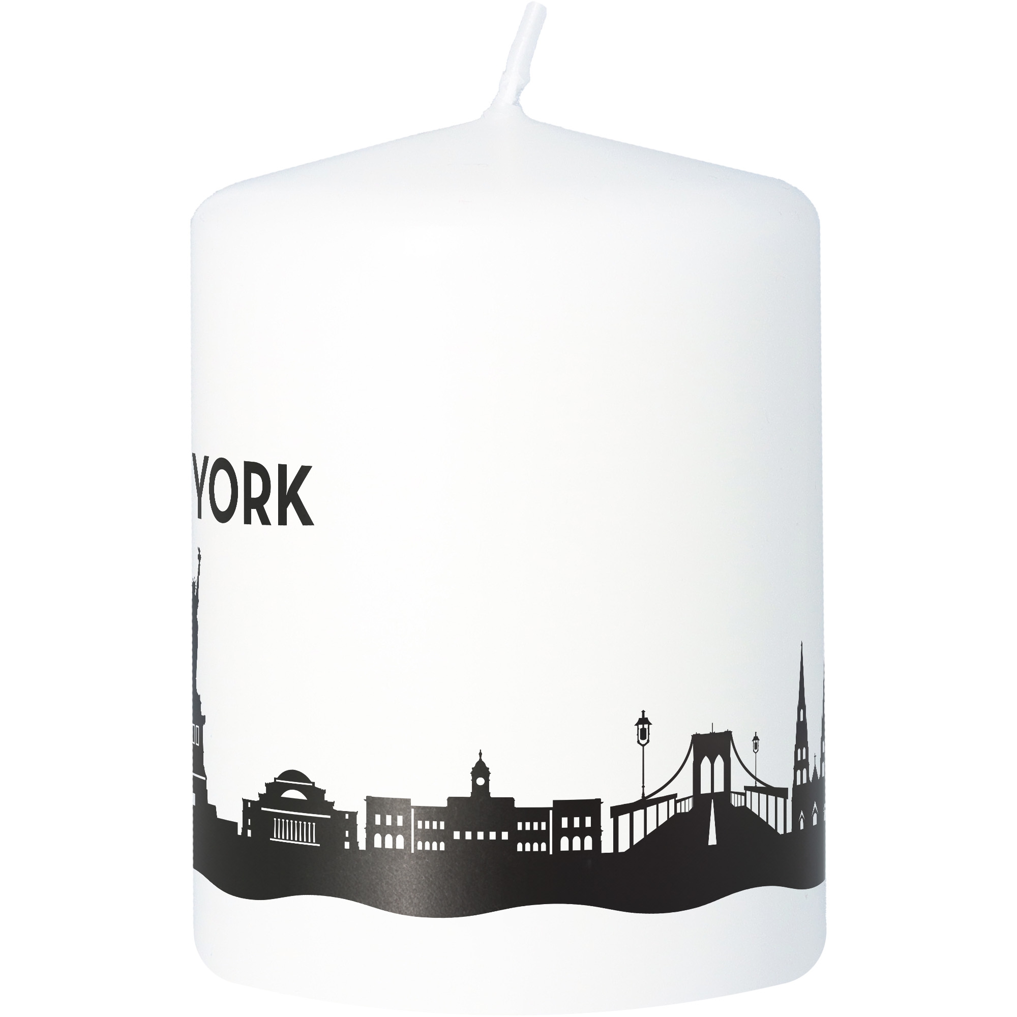 Stumpenkerze Skyline New York Stumpenkerze Skyline New York