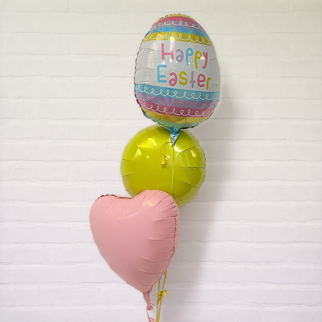 Ballons, Ostern, Herzballon, Foilballon, Party-Dekor