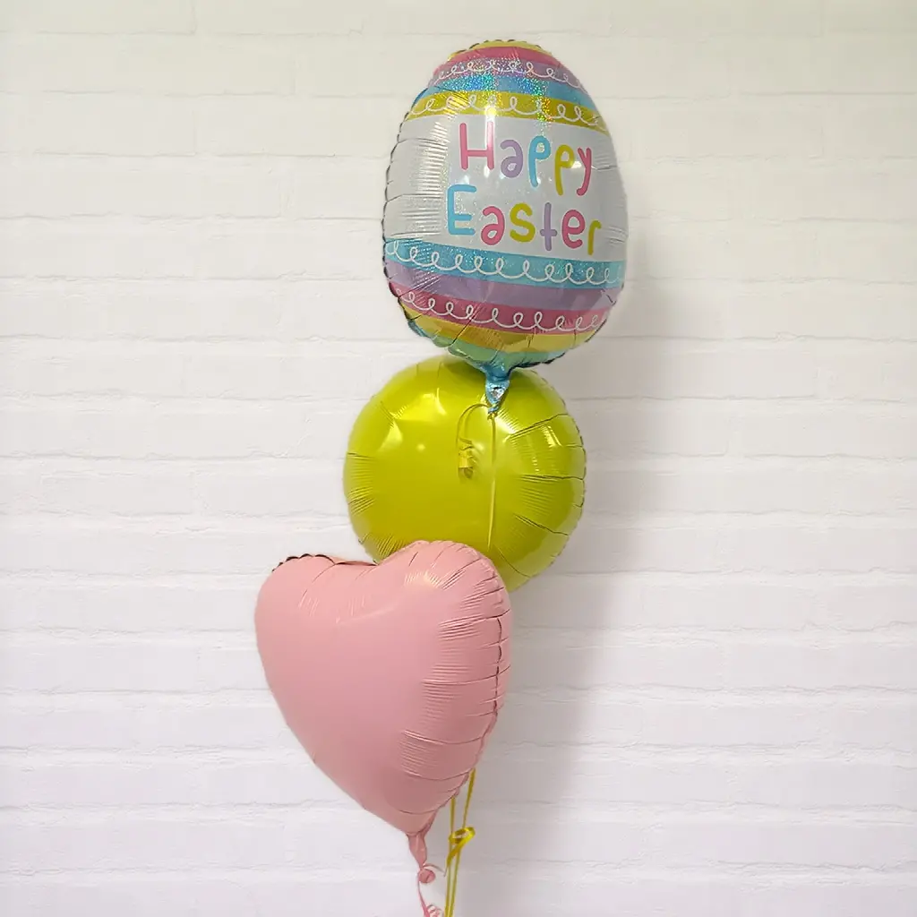 Ballons, Ostern, Herzballon, Foilballon, Party-Dekor