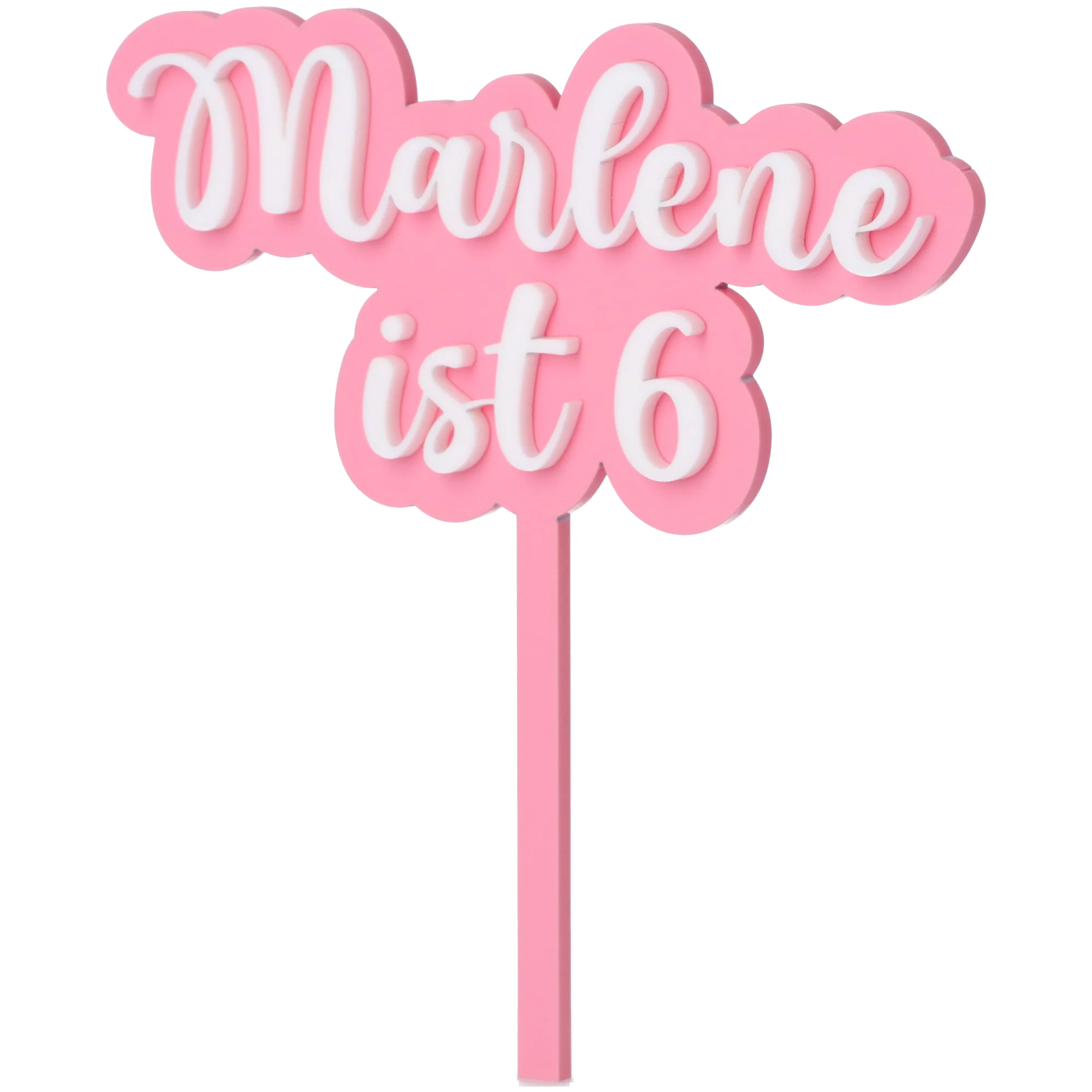 Cake Topper Wolke