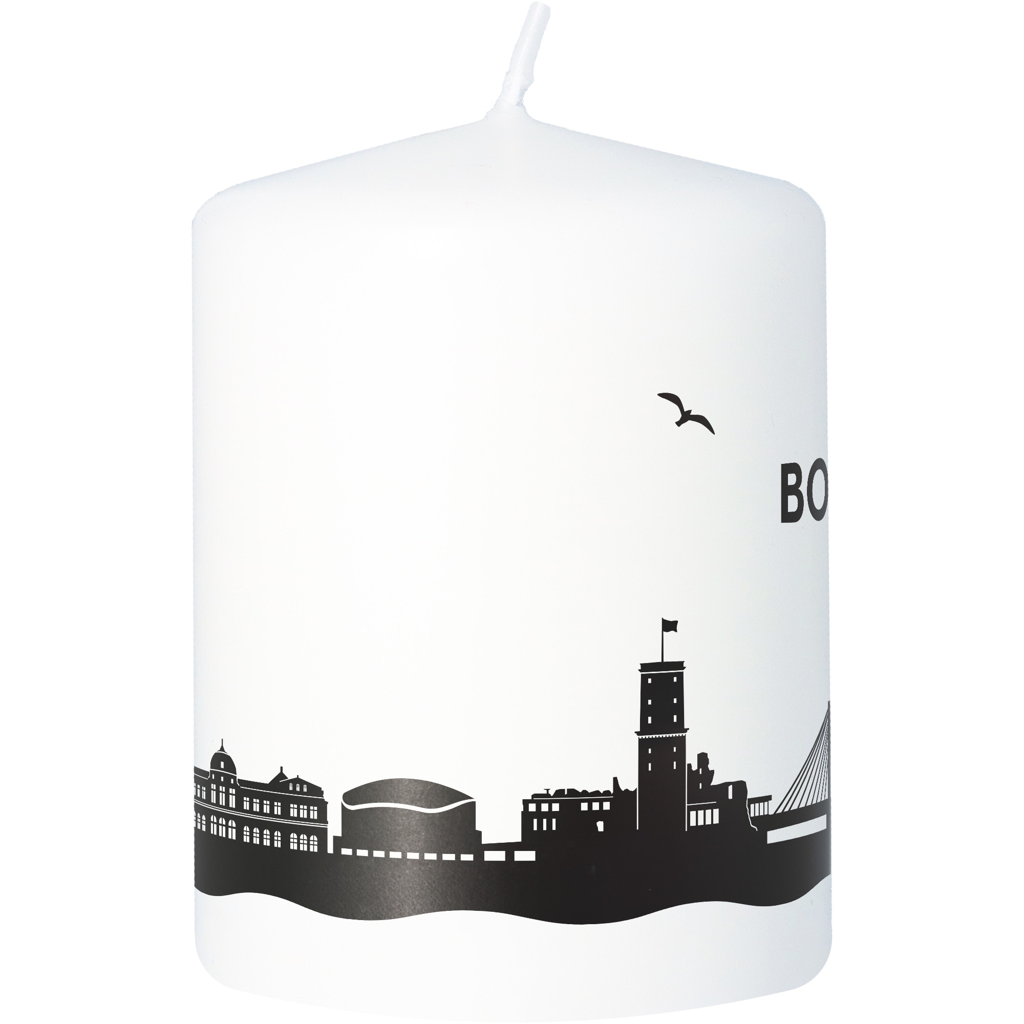 Stumpenkerze Skyline Bonn Stumpenkerze Skyline Bonn