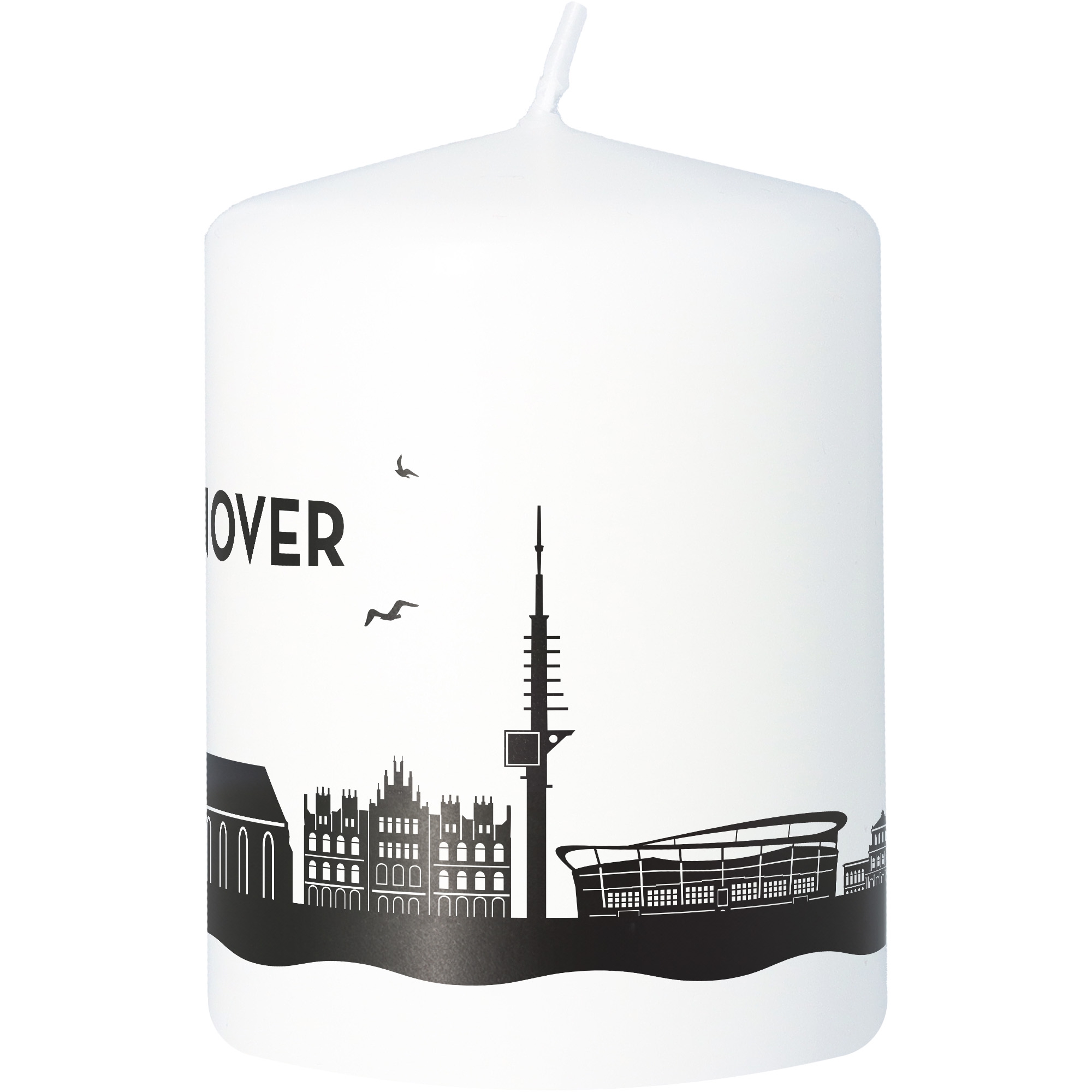 Stumpenkerze Skyline Hannover Stumpenkerze Skyline Hannover