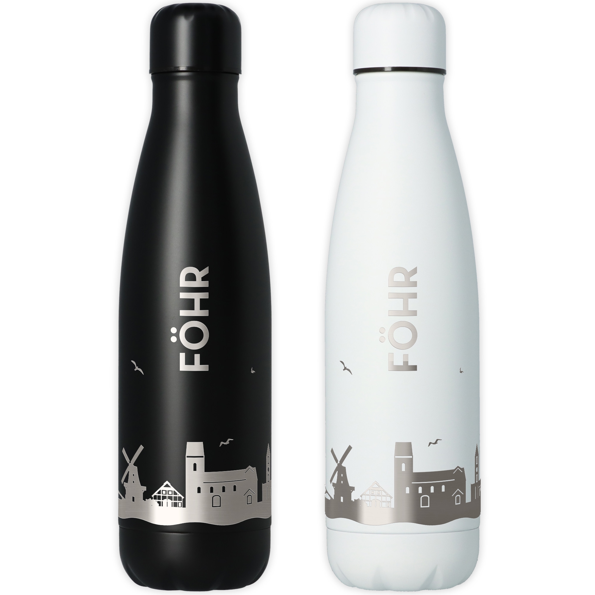 Trinkflasche Skyline Föhr