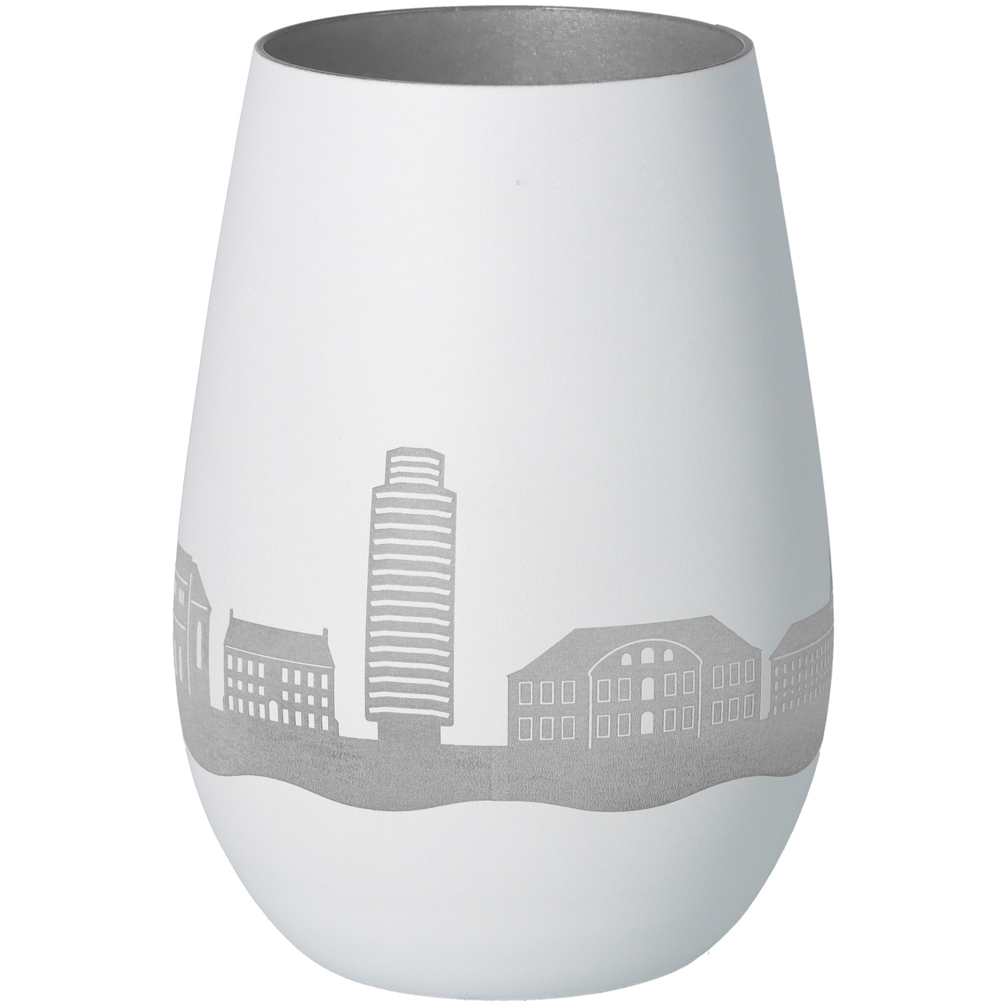 Windlicht Skyline Schleswig Töpferei, Krug, Vase, Kunst, Porzellan
