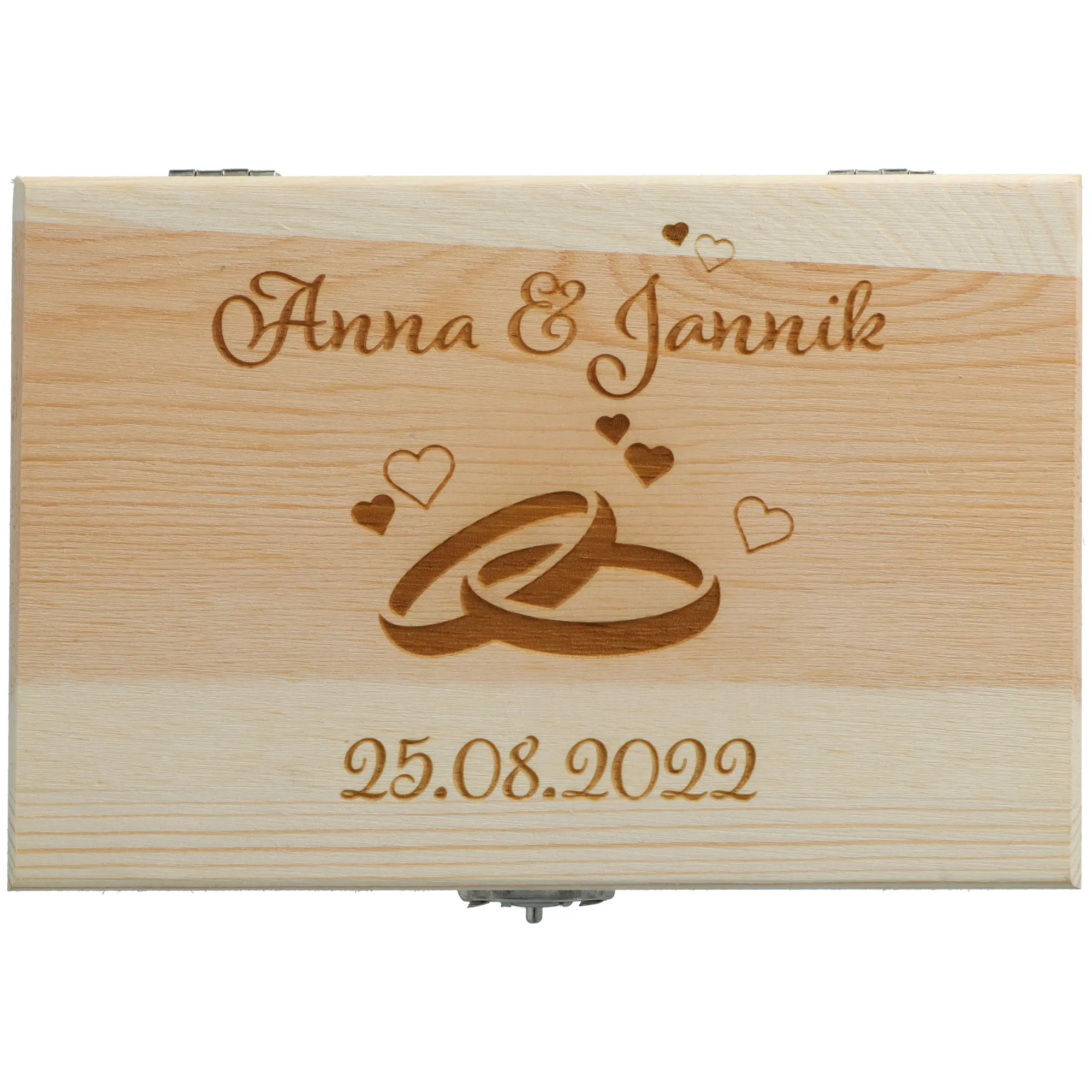 Geschenkbox Hochzeit Ringe