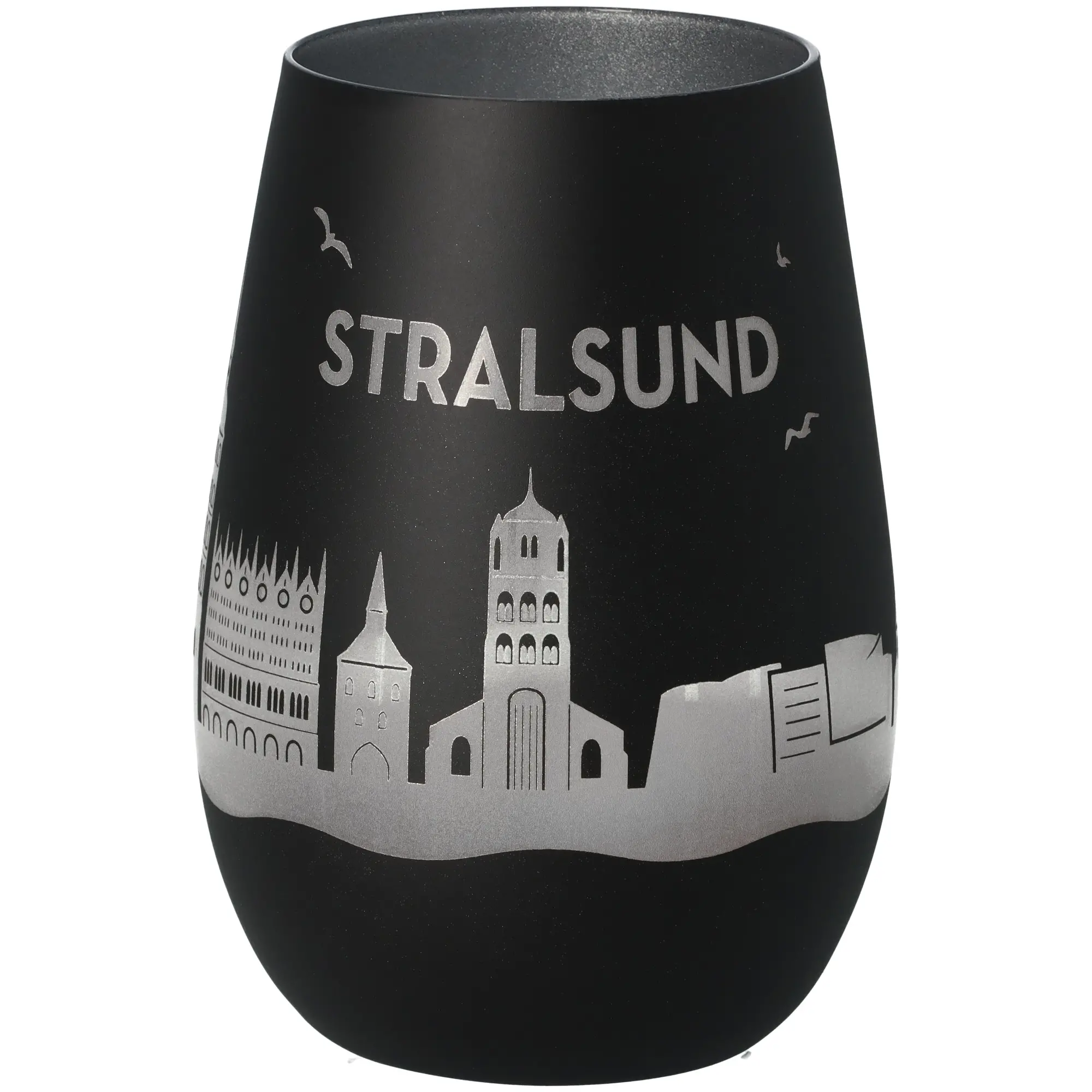 Windlicht Skyline Stralsund