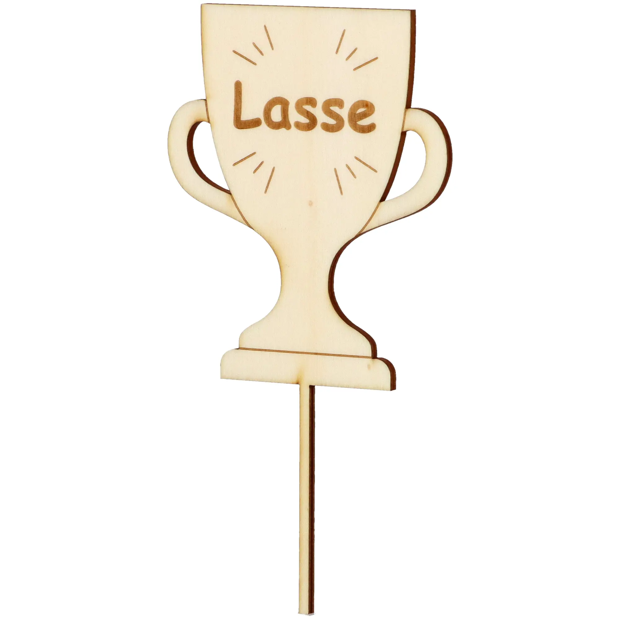 Cake Topper Pokal