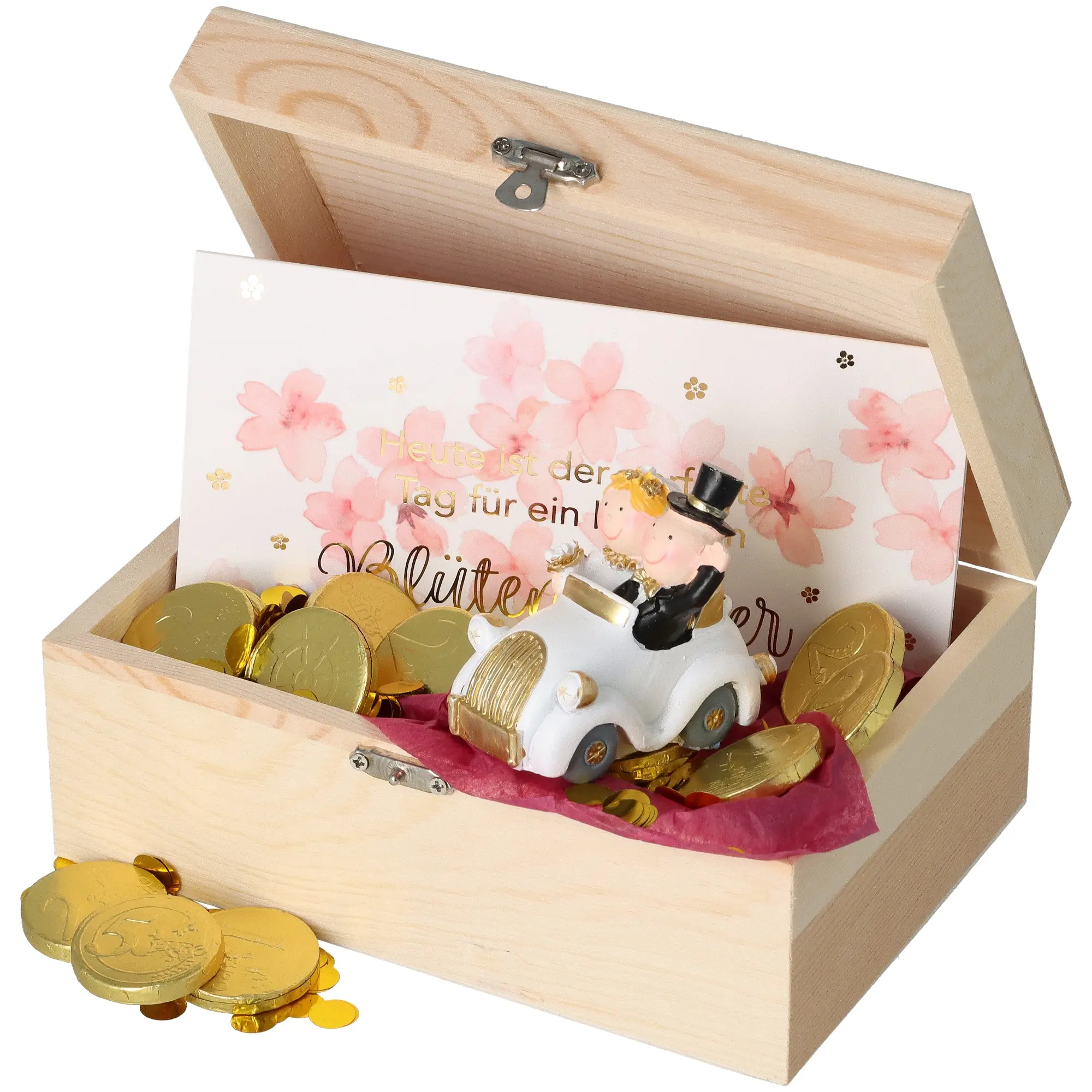 Geschenkbox Goldene Hochzeit