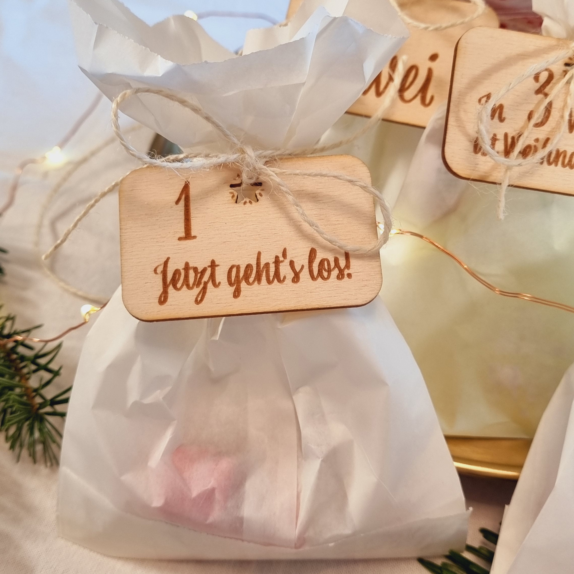 Adventskalender Anhänger 1-24 Adventskalender Anhänger 1-24