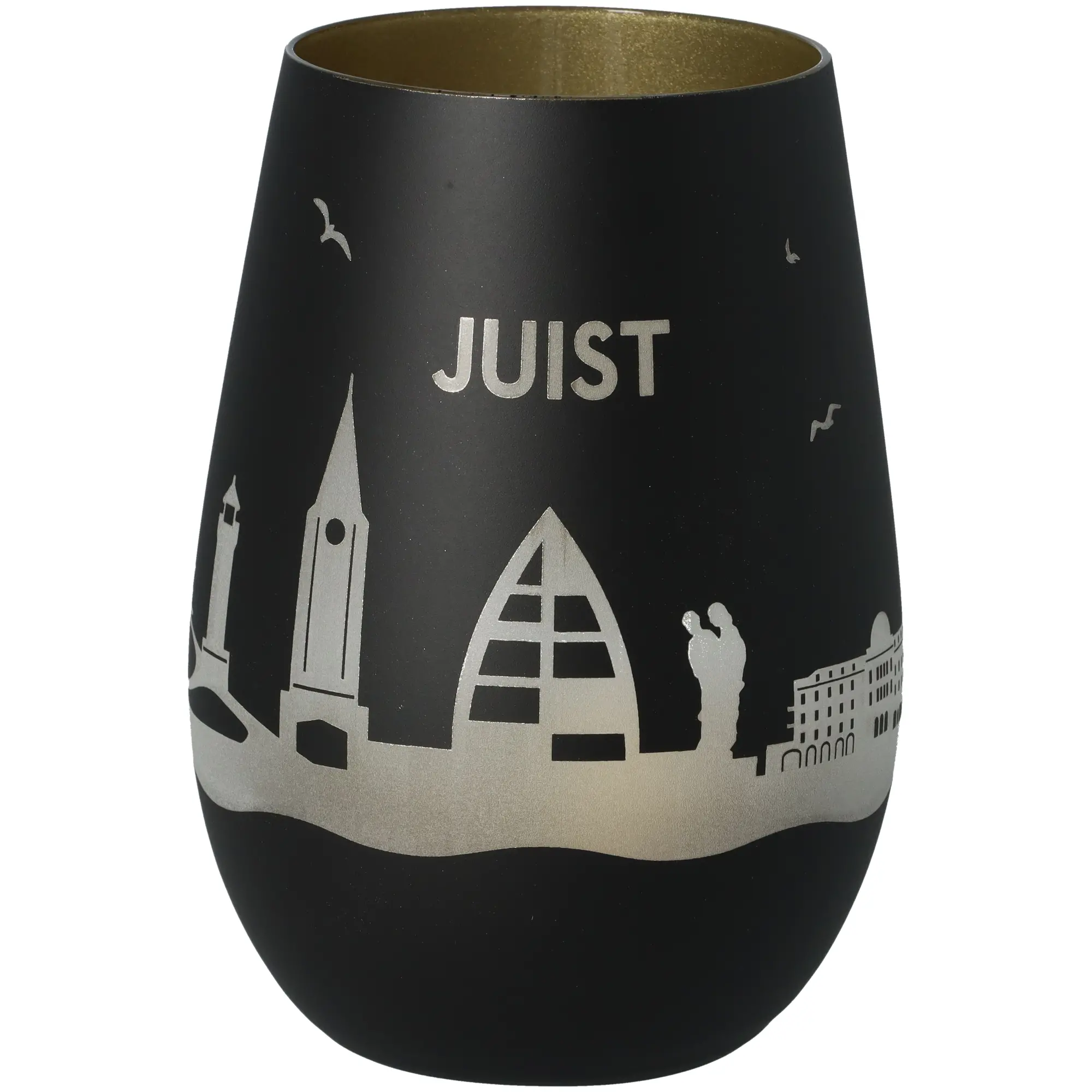 Windlicht Skyline Juist