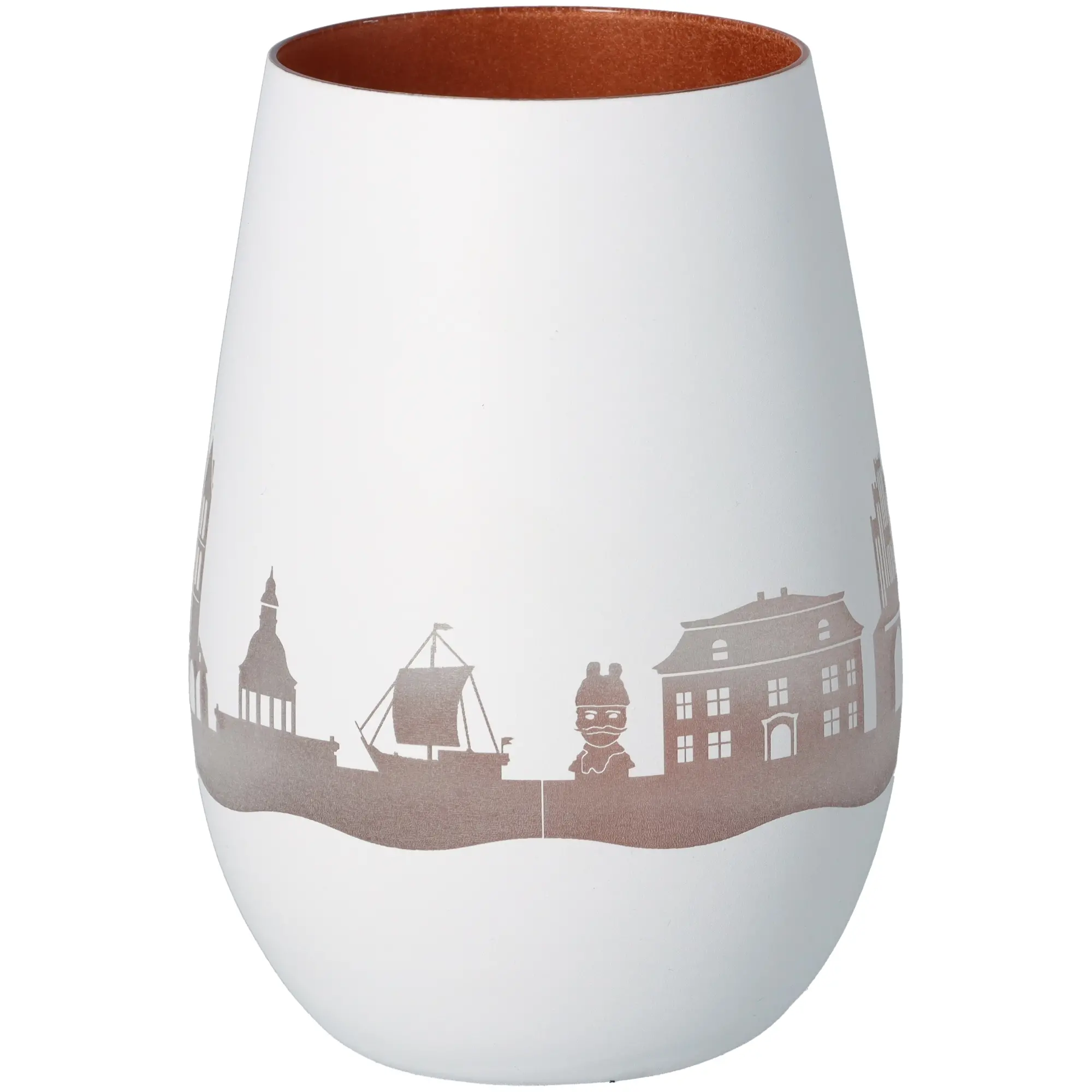 Windlicht Skyline Wismar