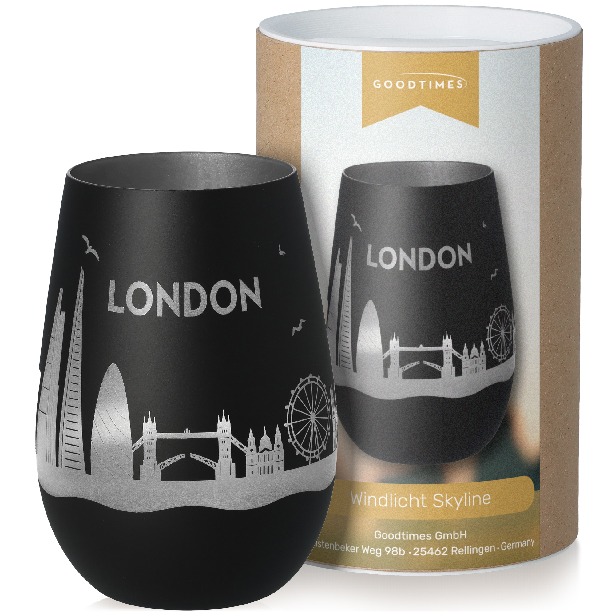 Windlicht Skyline London Krug, Töpferei