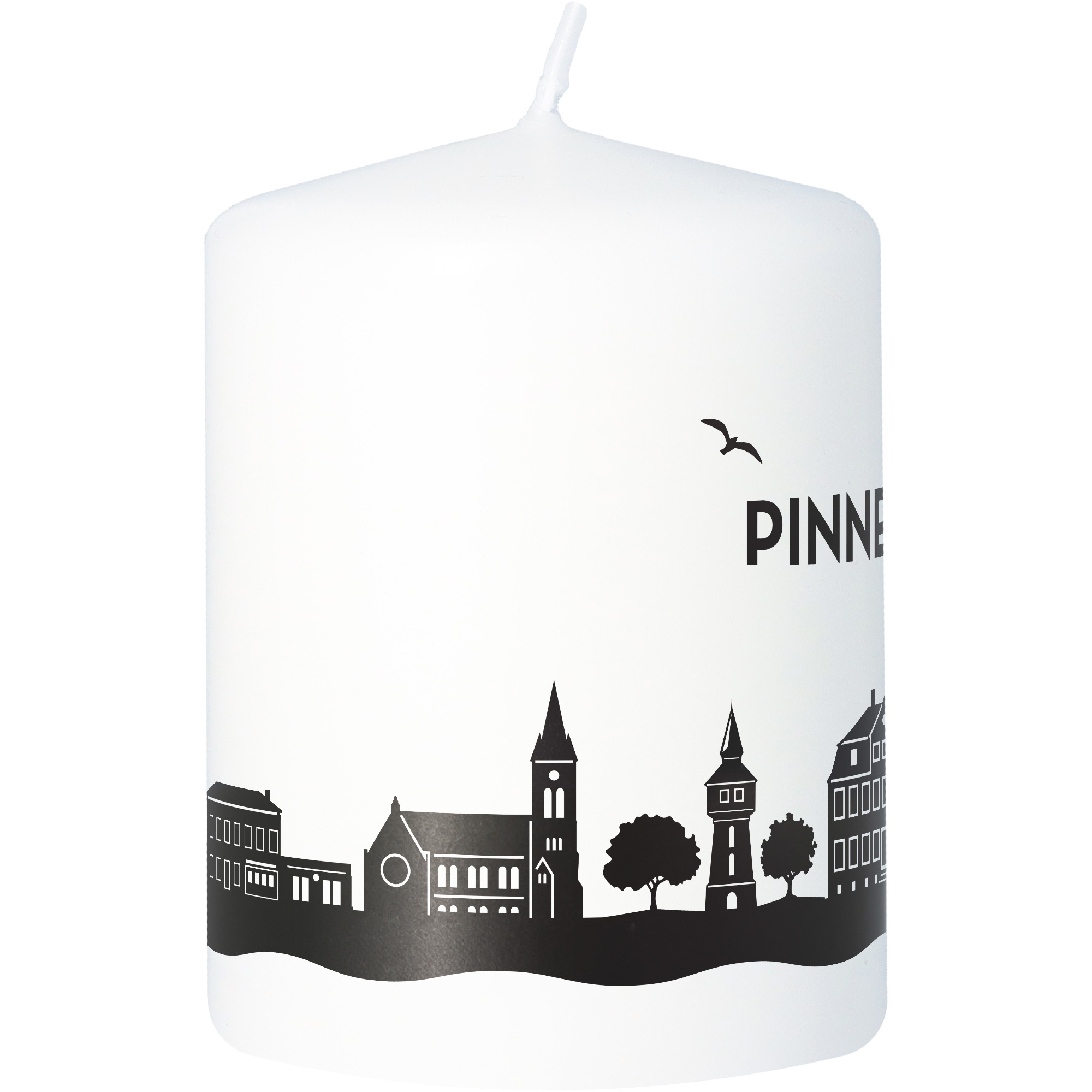 Stumpenkerze Skyline Pinneberg Kerze