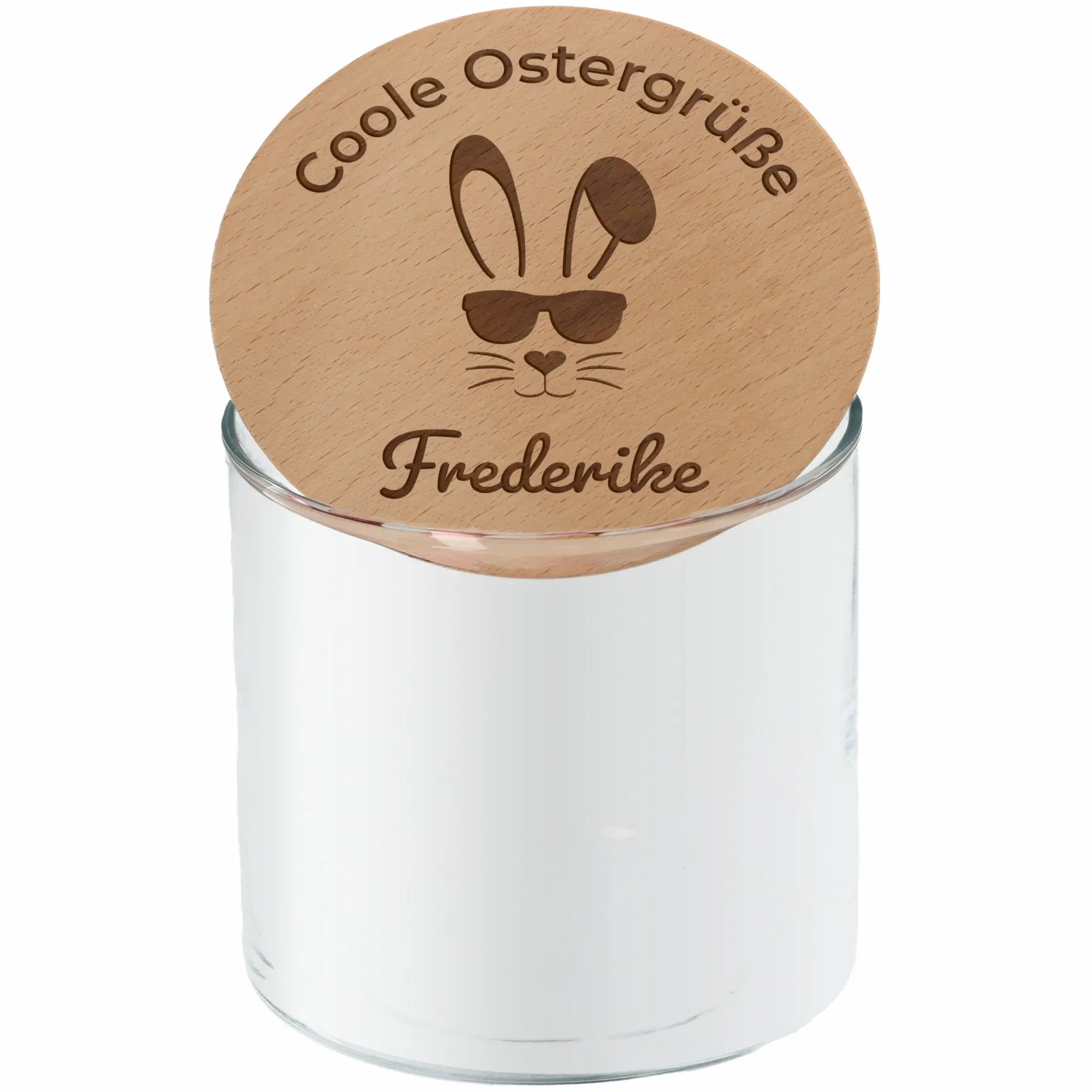 Geschenkglas "Coole Ostergrüße"