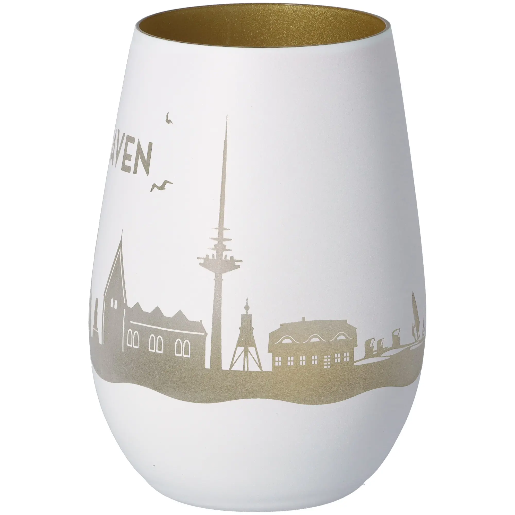 Windlicht Skyline Cuxhaven