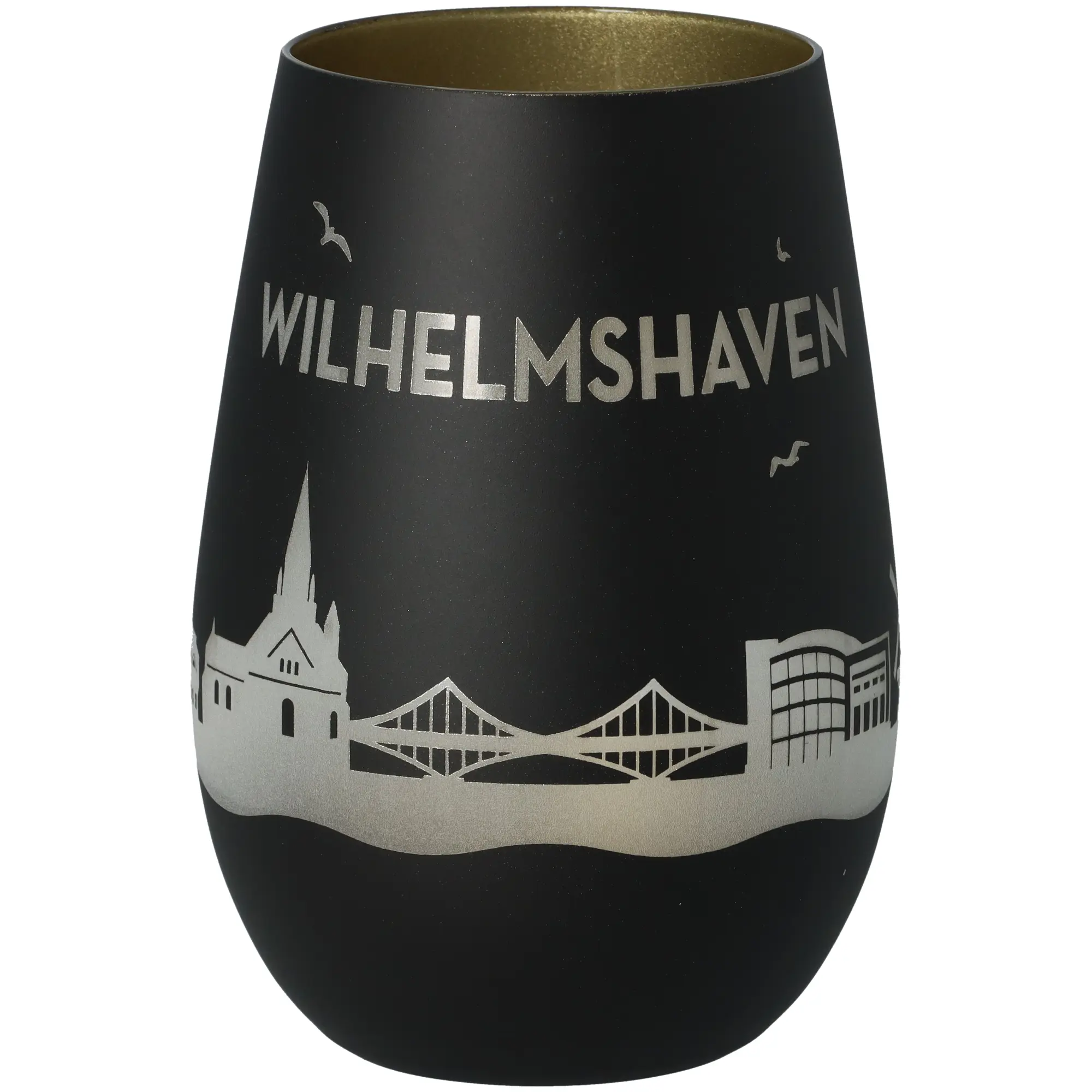 Windlicht Skyline Wilhelmshaven