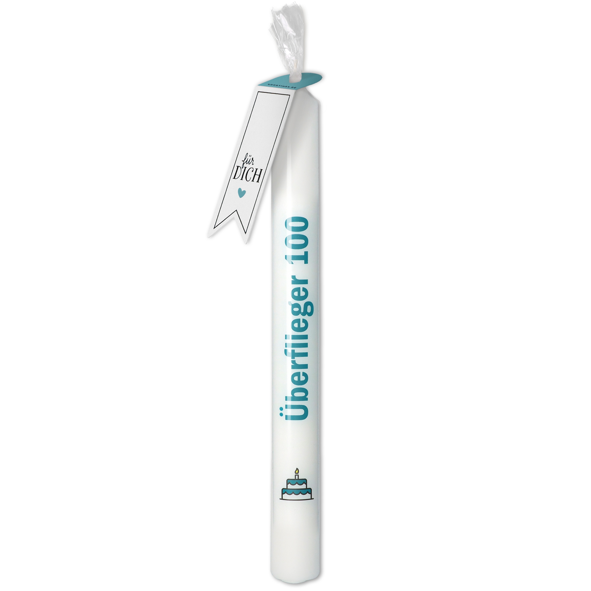 Stabkerze "Überflieger 100" Petrol Stabkerze "Überflieger 100" Petrol