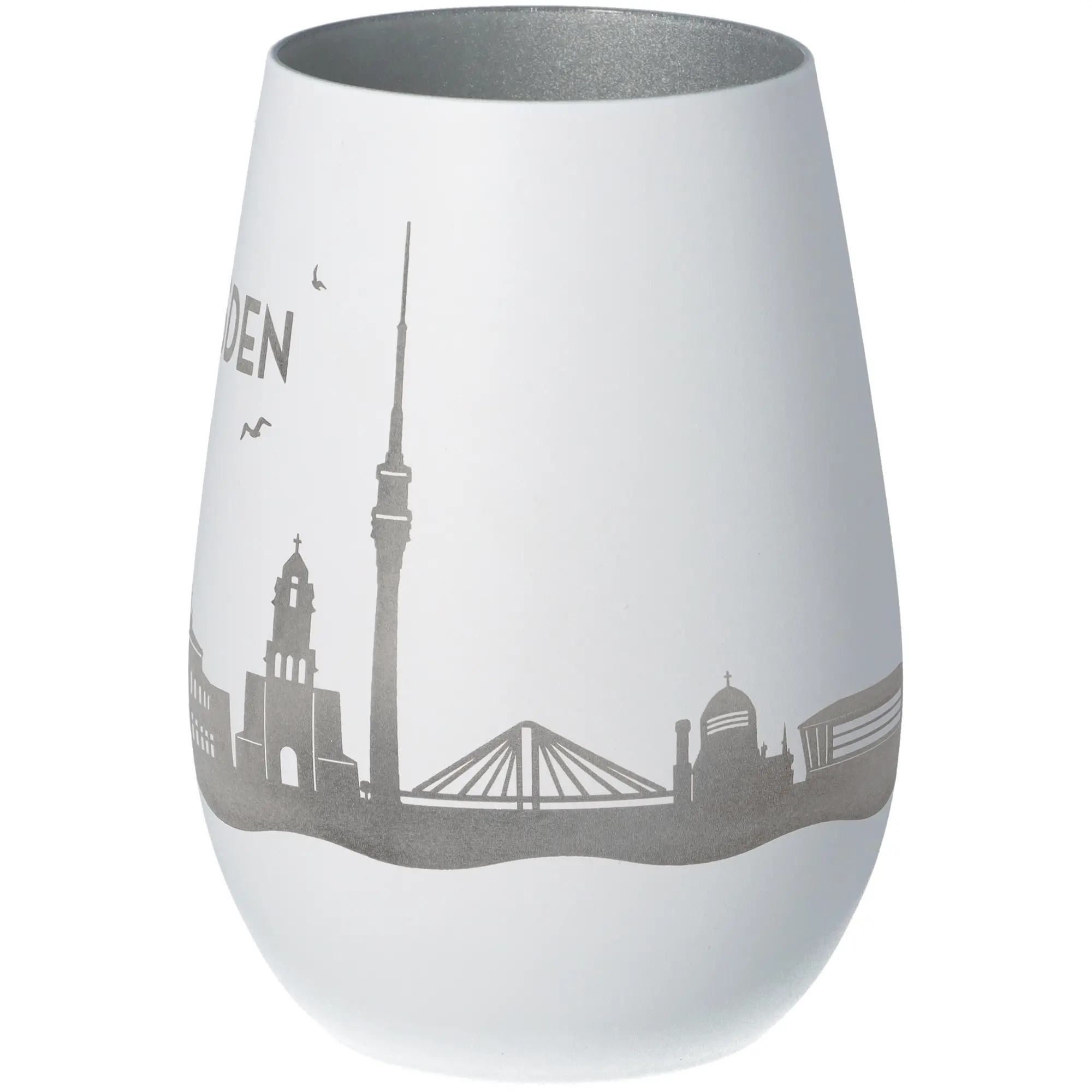 Windlicht Skyline Dresden