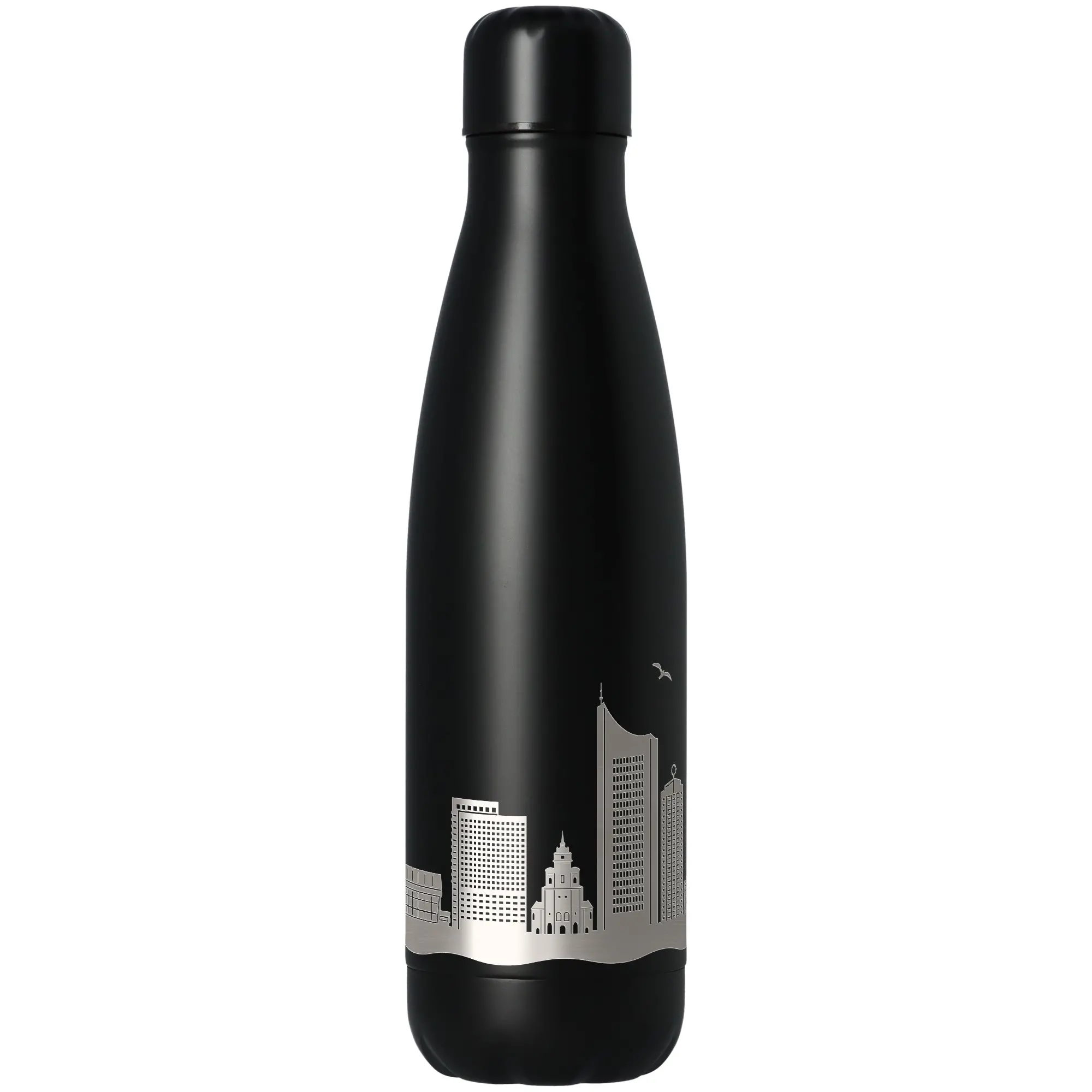 Trinkflasche Skyline Leipzig