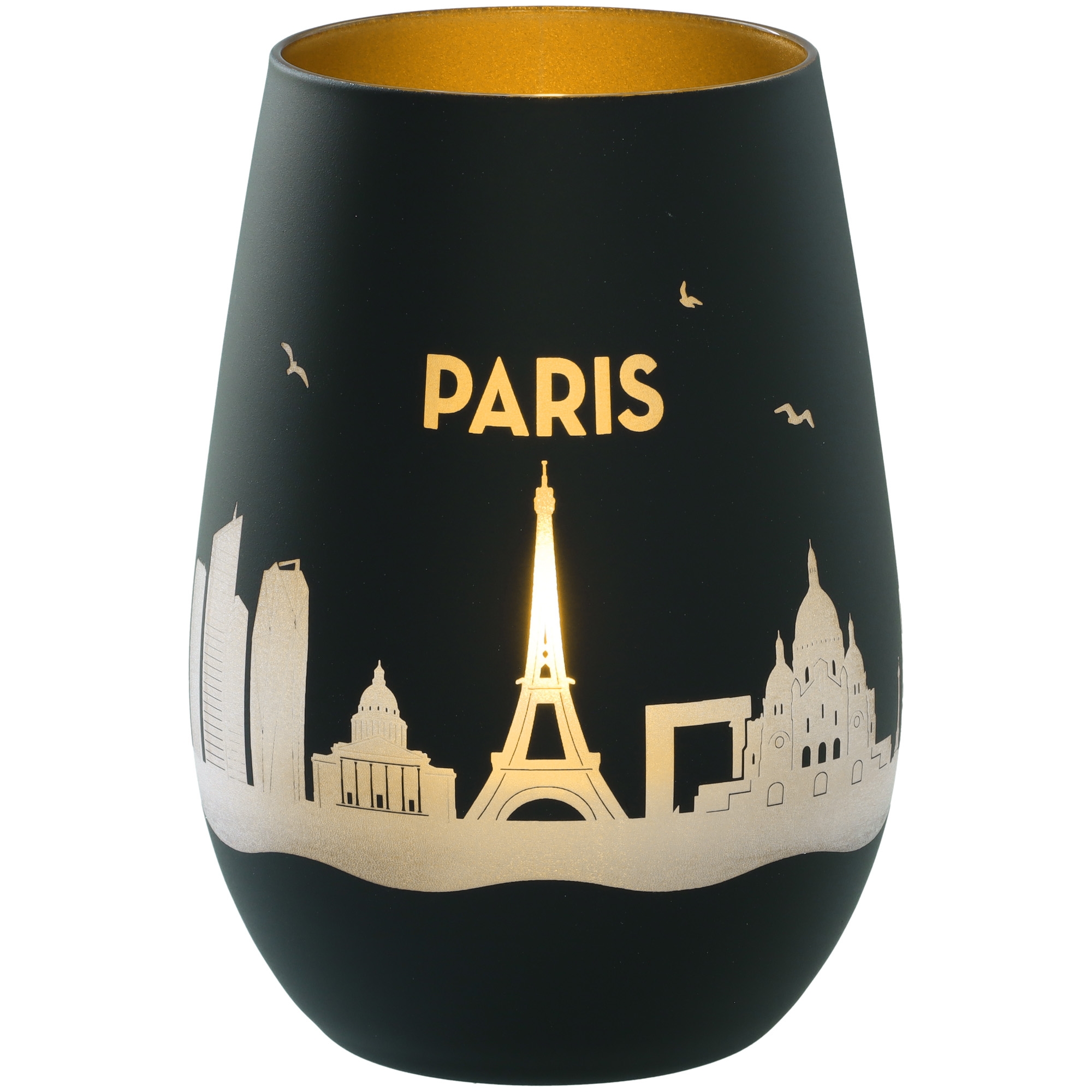 Windlicht Skyline Paris Krug, Töpferei, Lampe