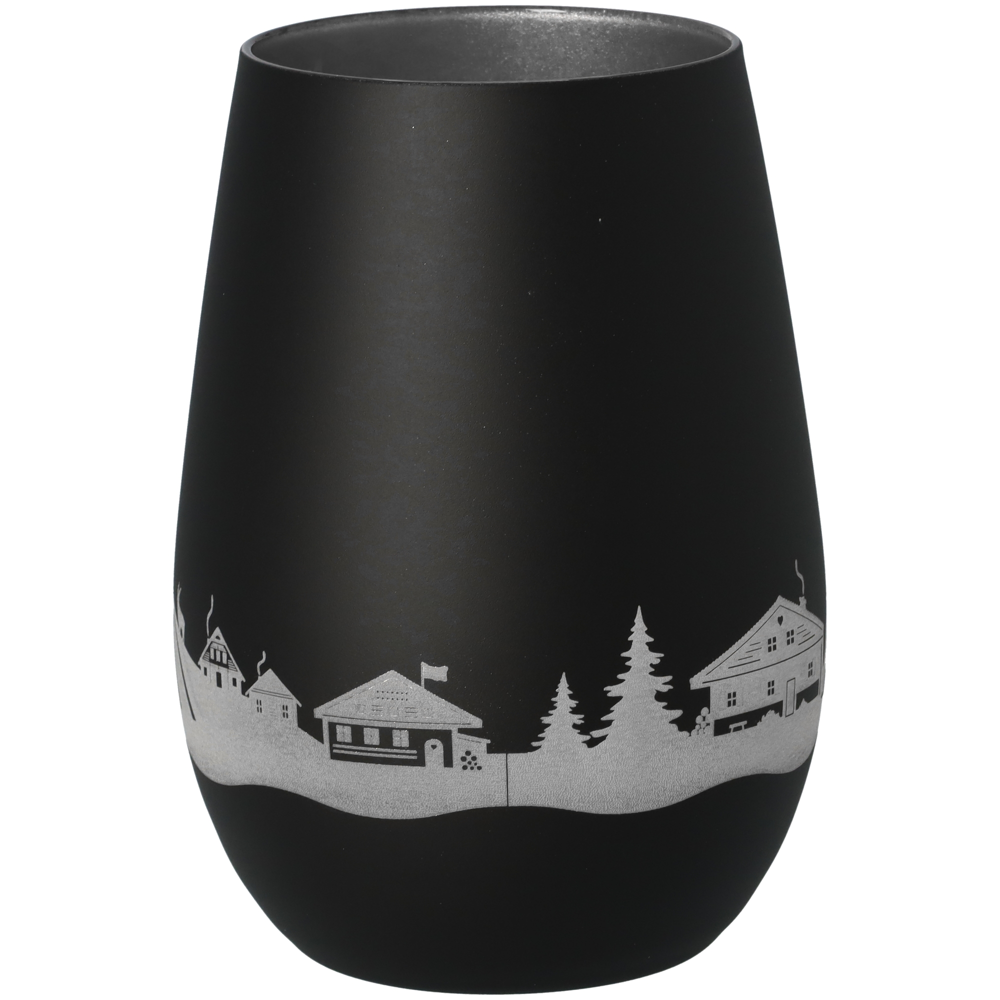 Windlicht Skyline Oberstdorf Töpferei, Krug, Vase