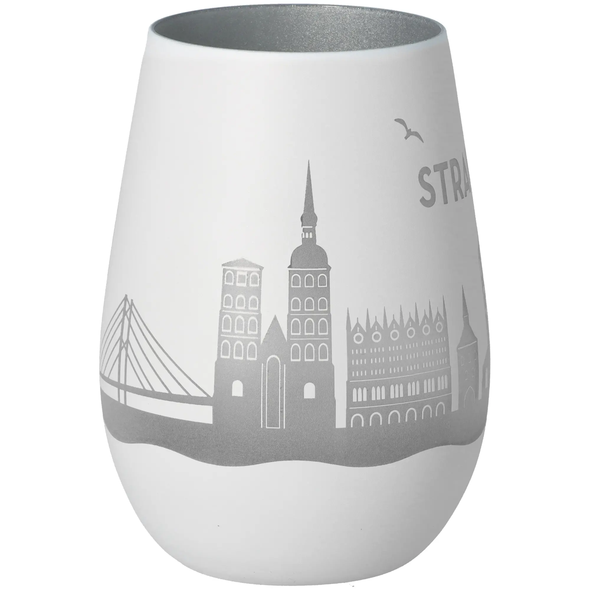 Windlicht Skyline Stralsund