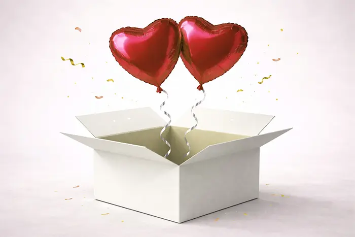 Ballongruß Überraschung