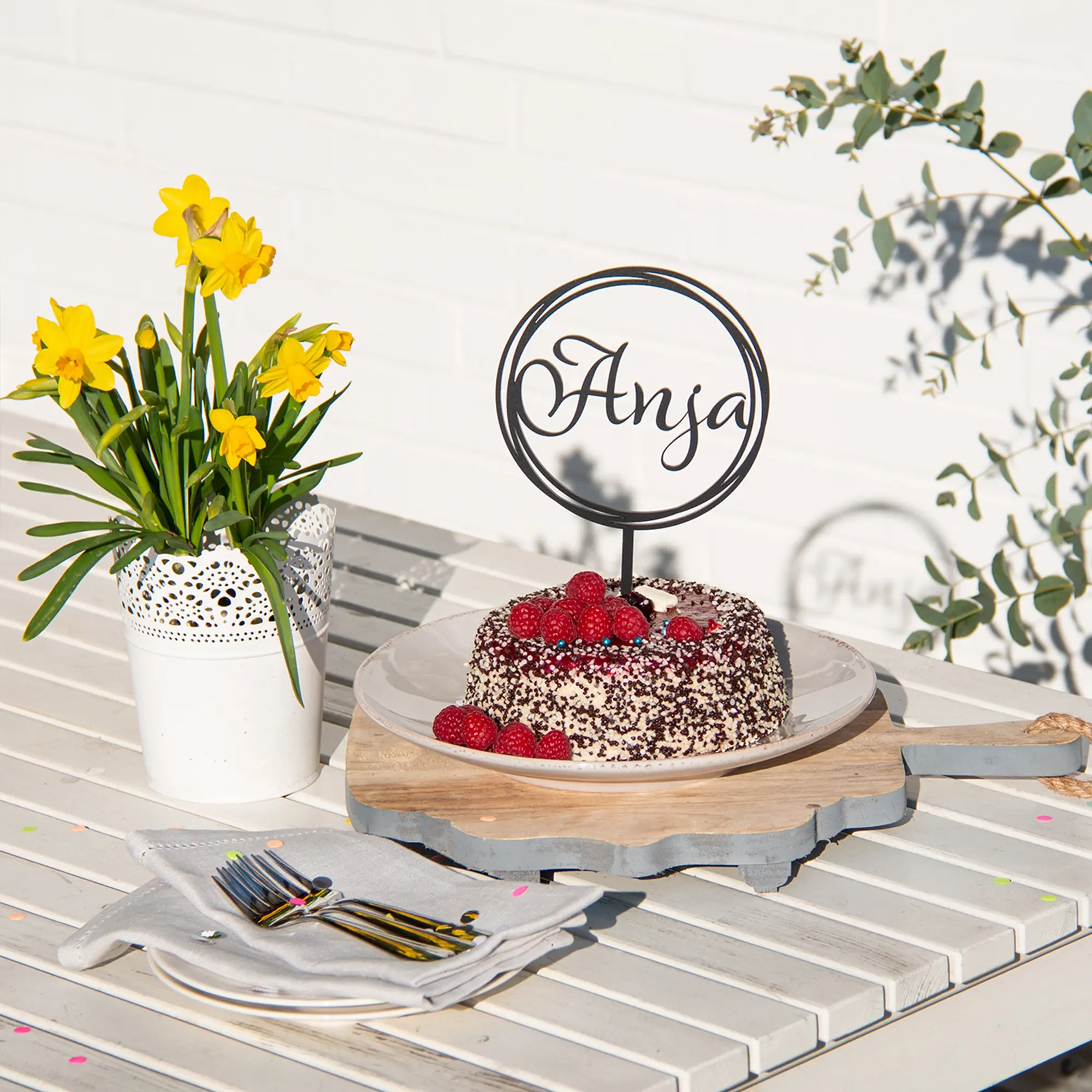 Cake Topper Hoop