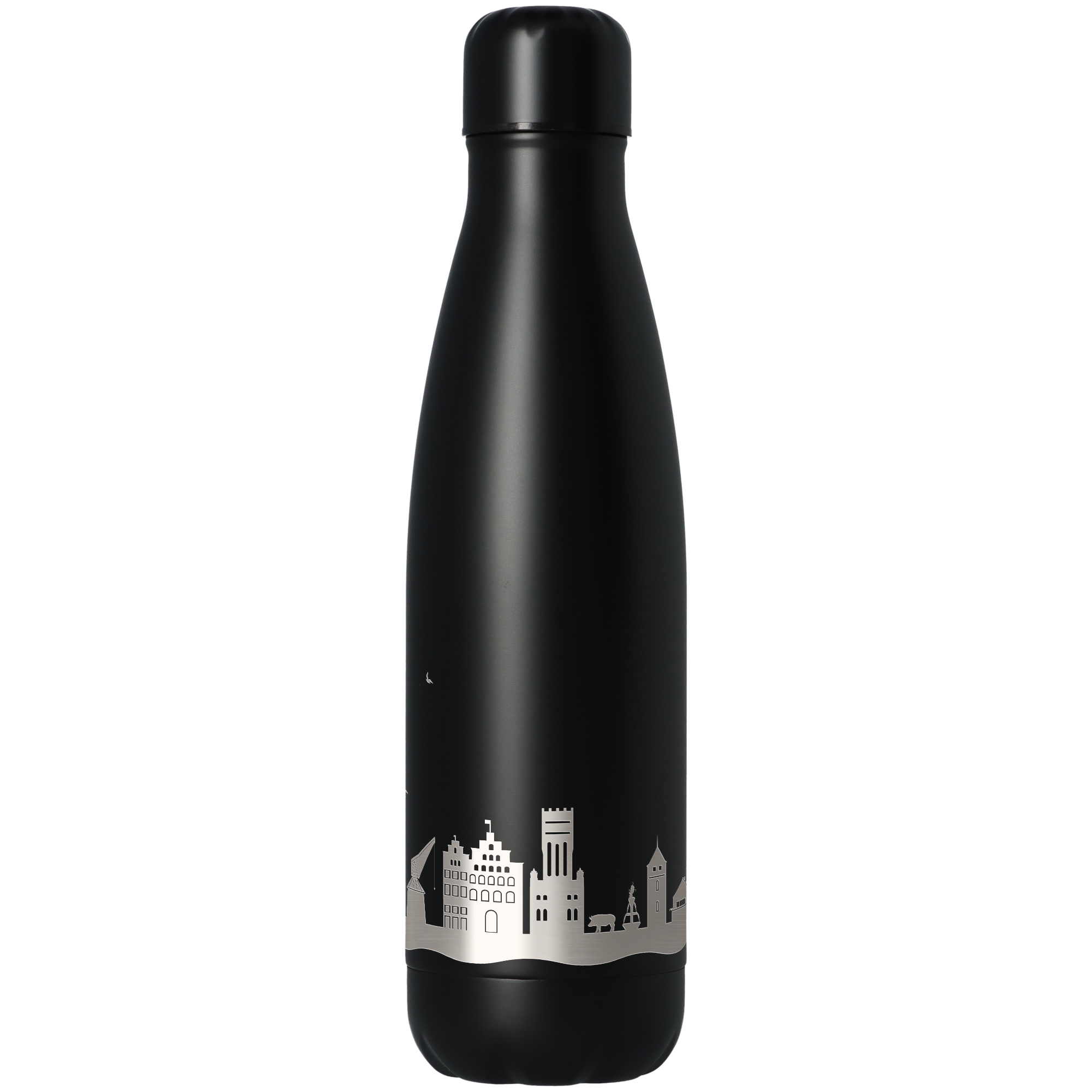 Trinkflasche Skyline Lüneburg Flasche, Wasserflasche