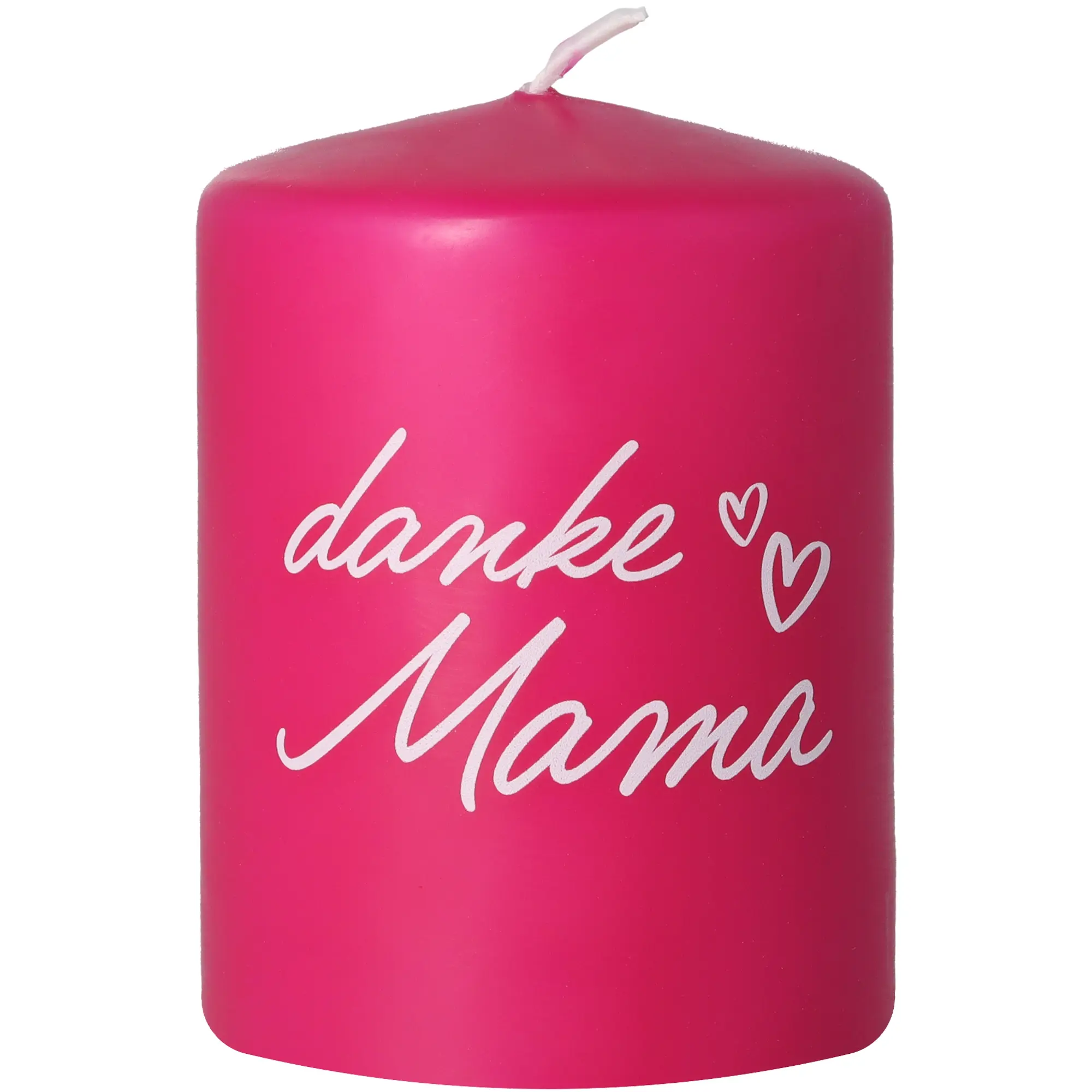 Stumpenkerze "Danke Mama"