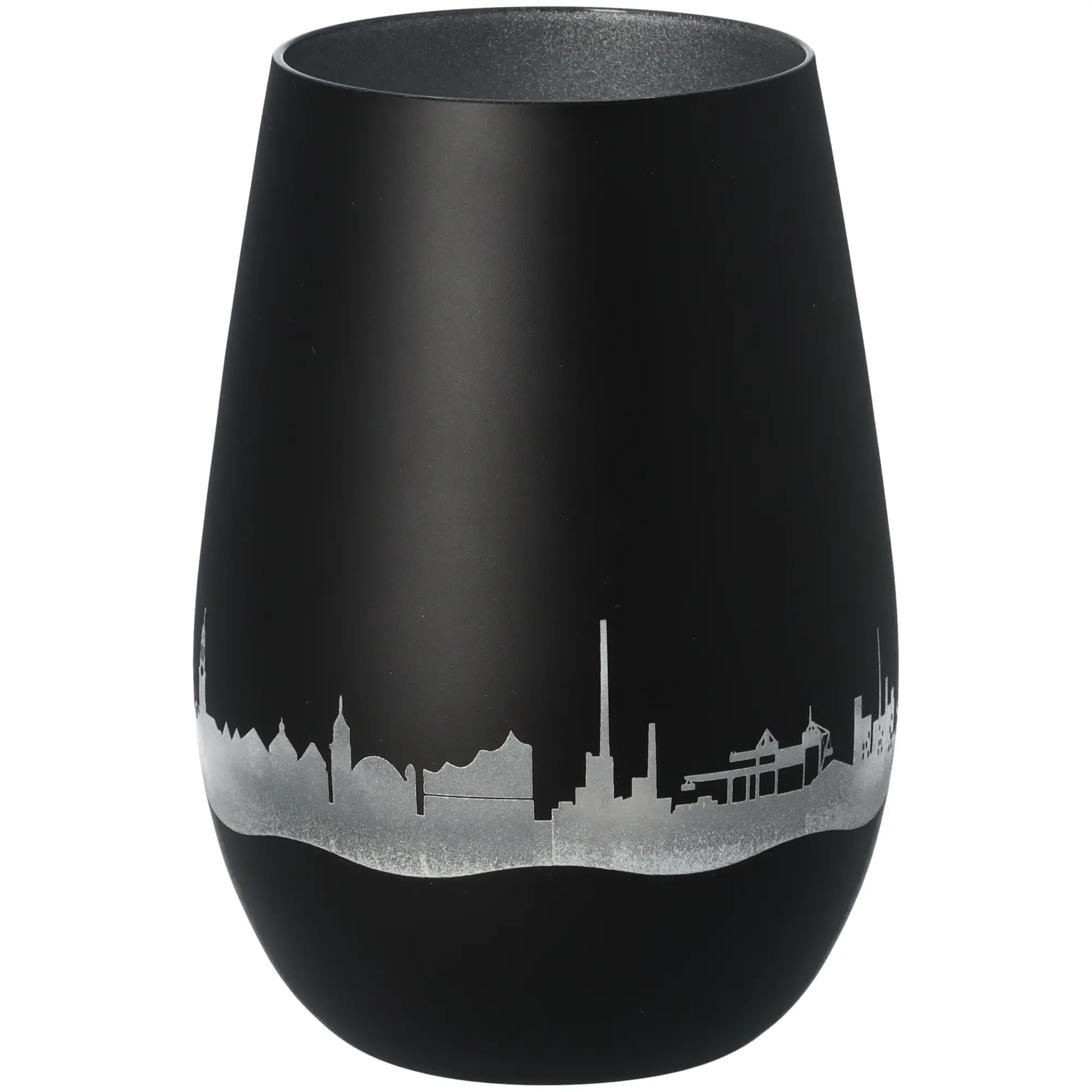 Windlicht Skyline Hamburg
