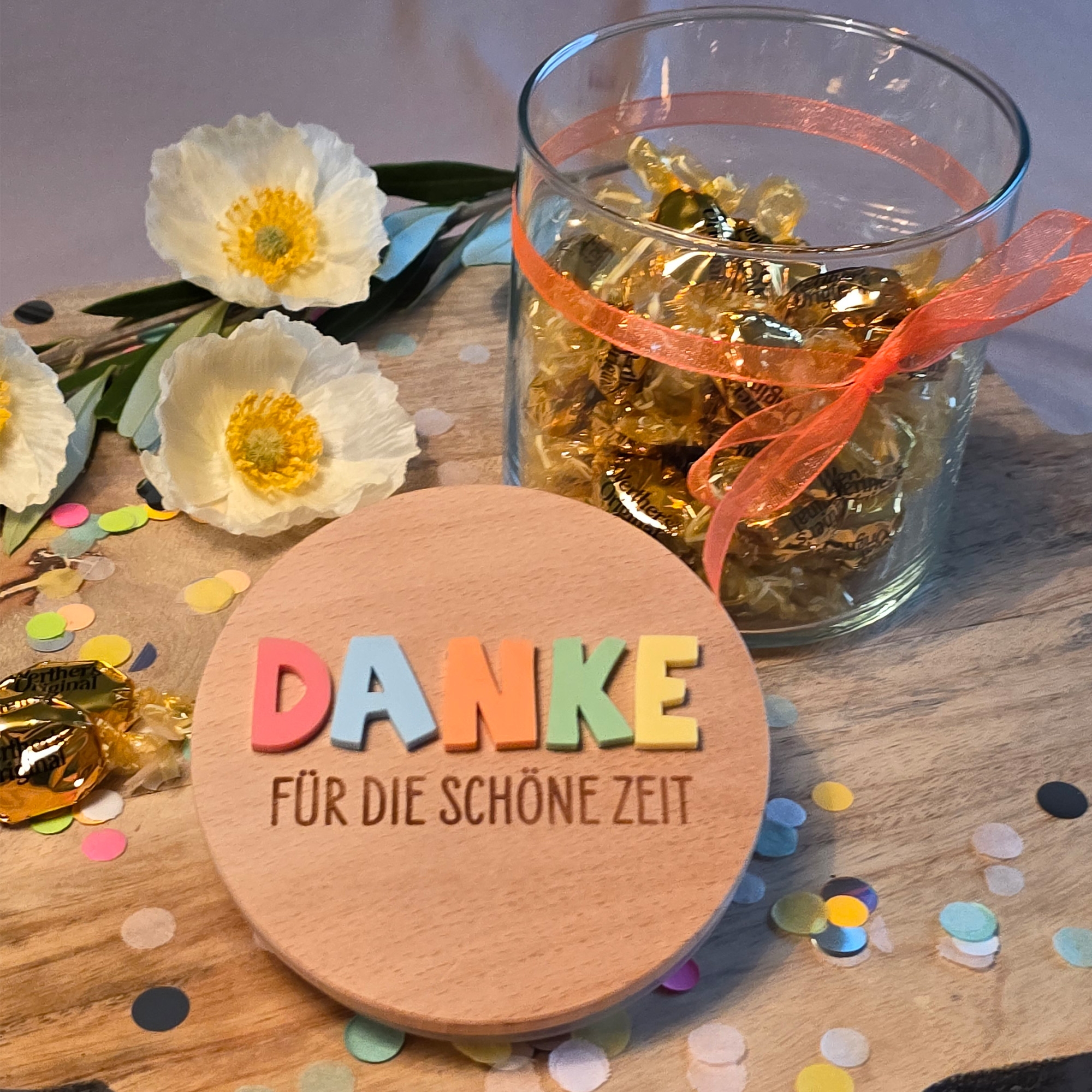 Geschenkglas "Schöne Zeit"