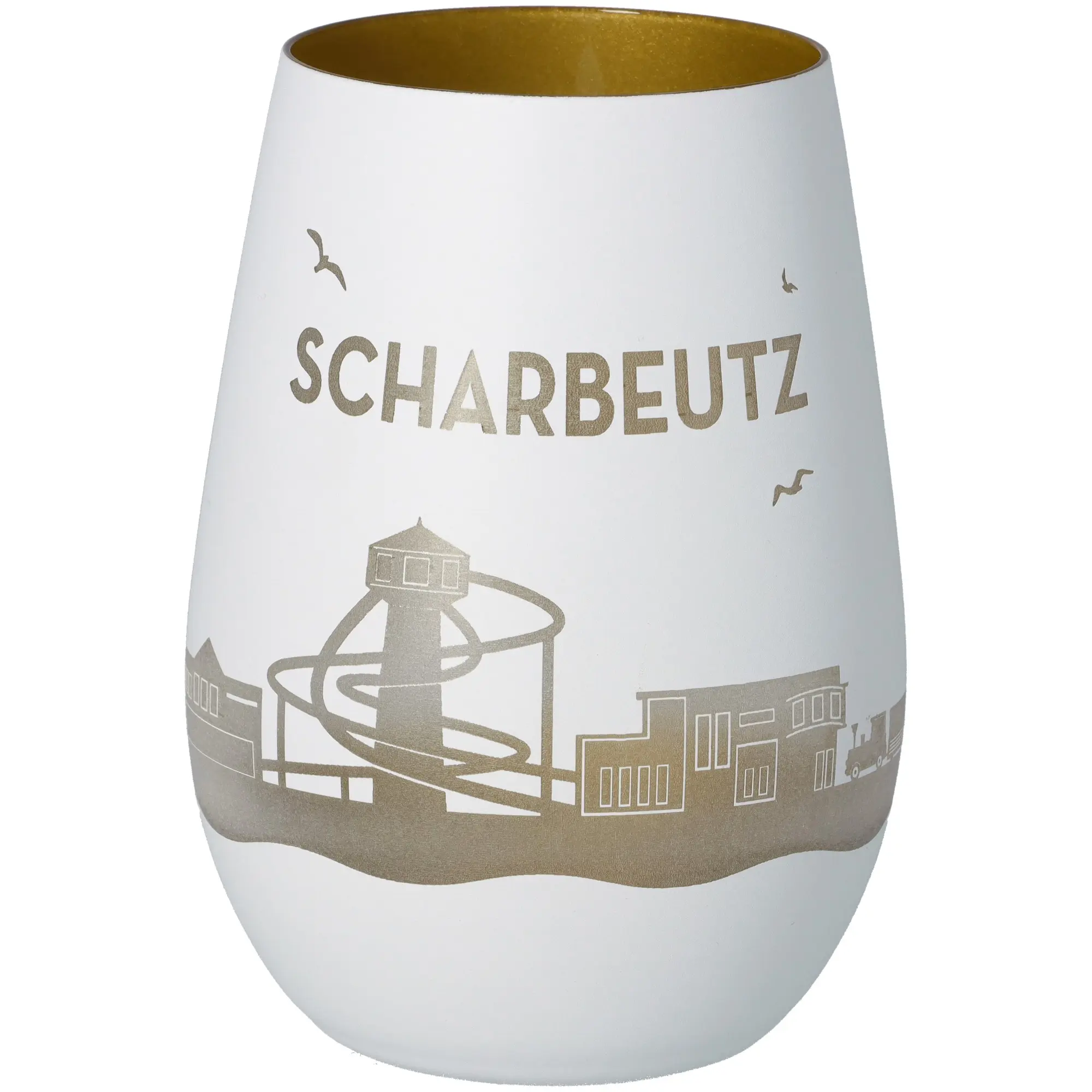 Windlicht Skyline Scharbeutz