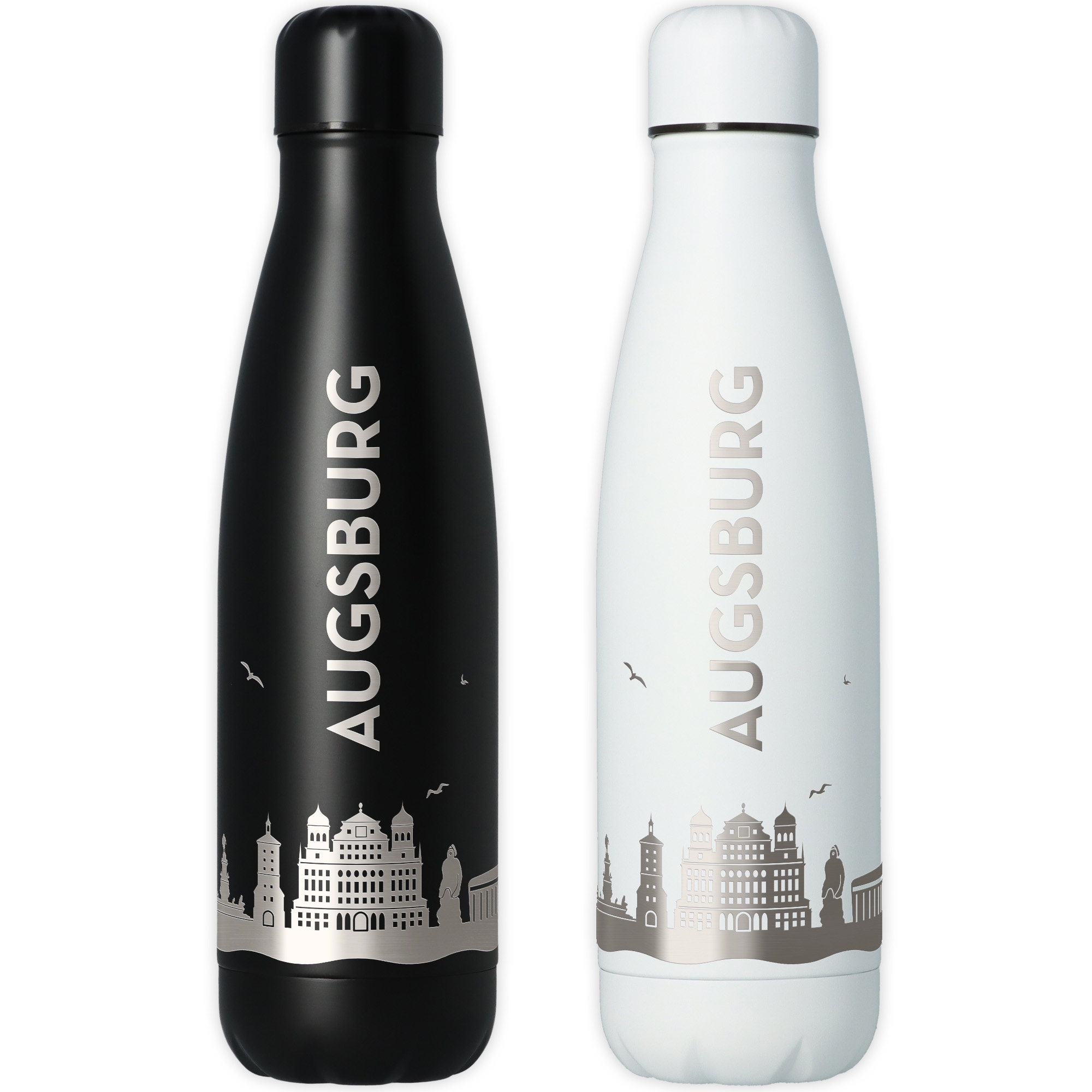 Trinkflasche Skyline Augsburg