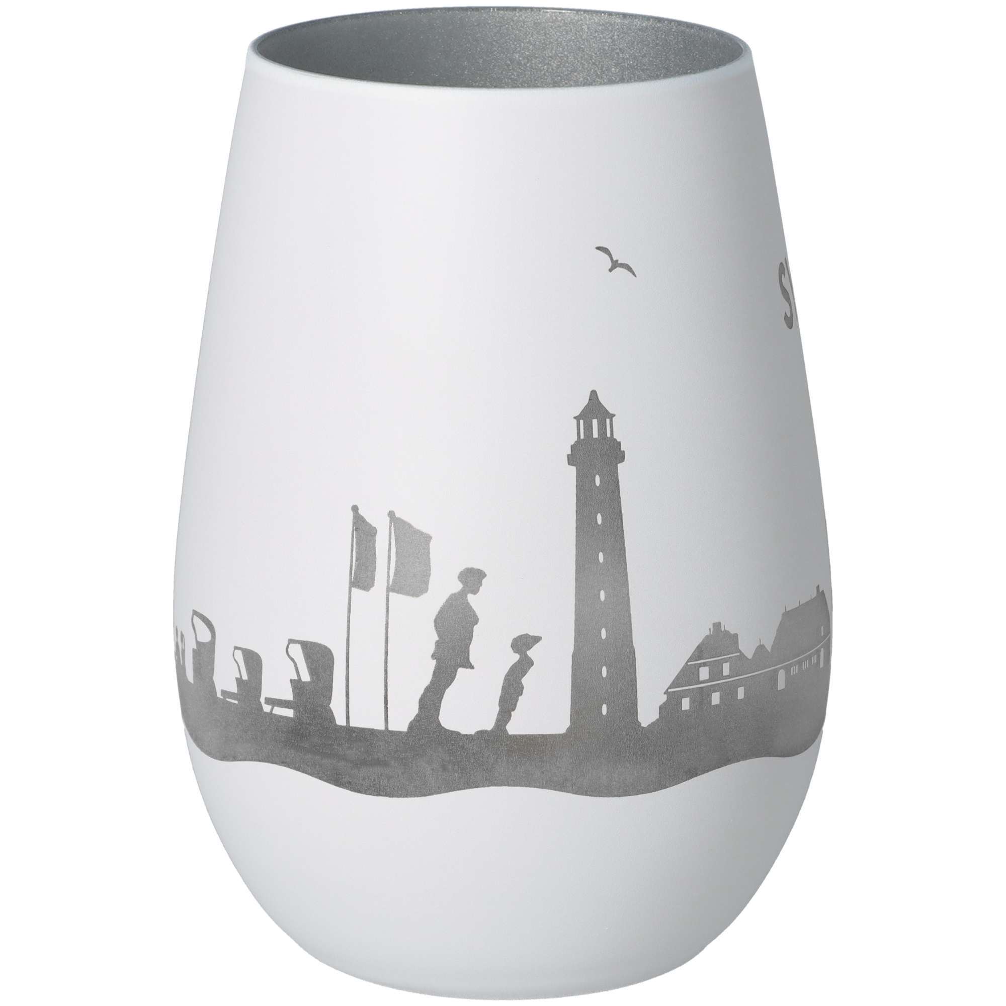 Windlicht Skyline Sylt