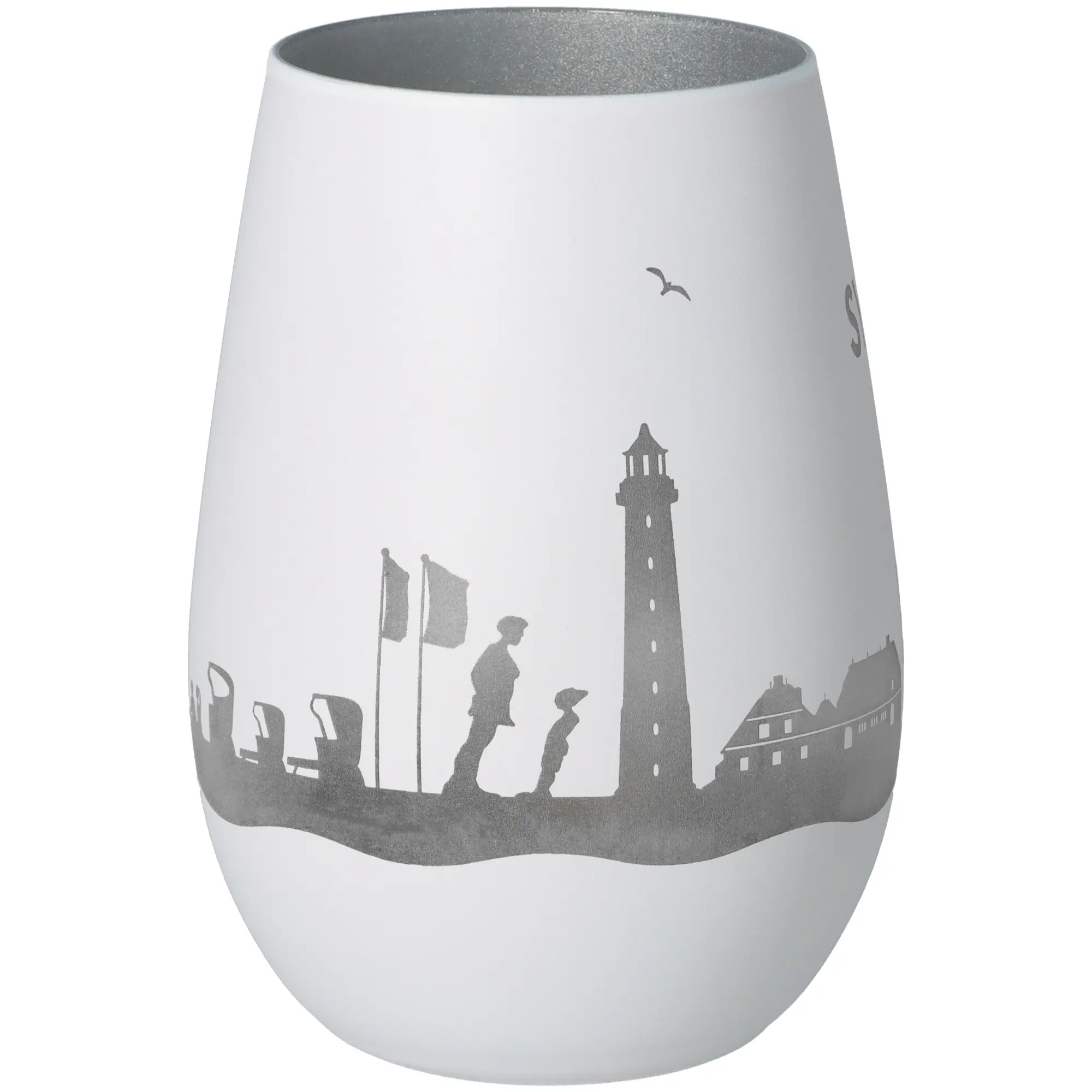 Windlicht Skyline Sylt