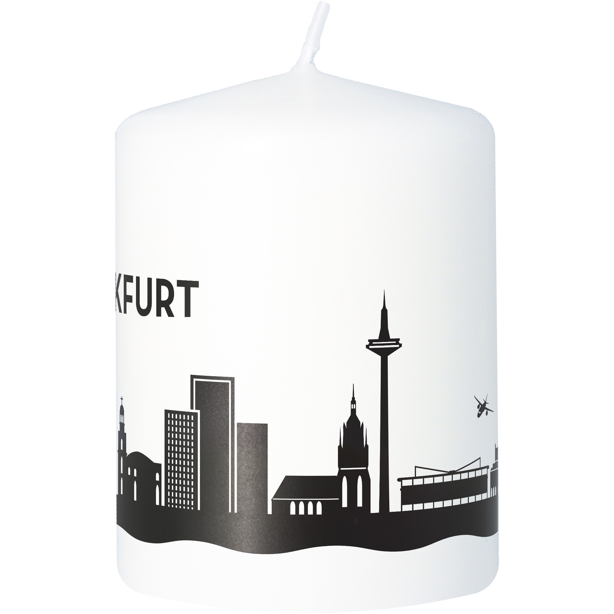 Stumpenkerze Skyline Frankfurt Stumpenkerze Skyline Frankfurt